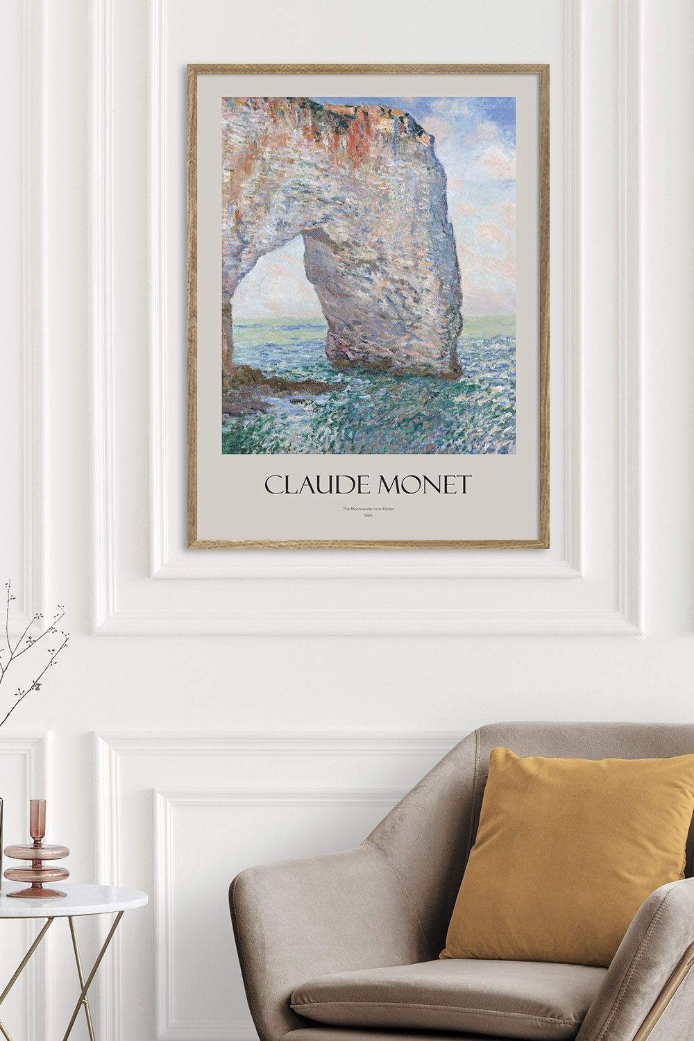 Постер Claude Monet The Manneporte near Étretat