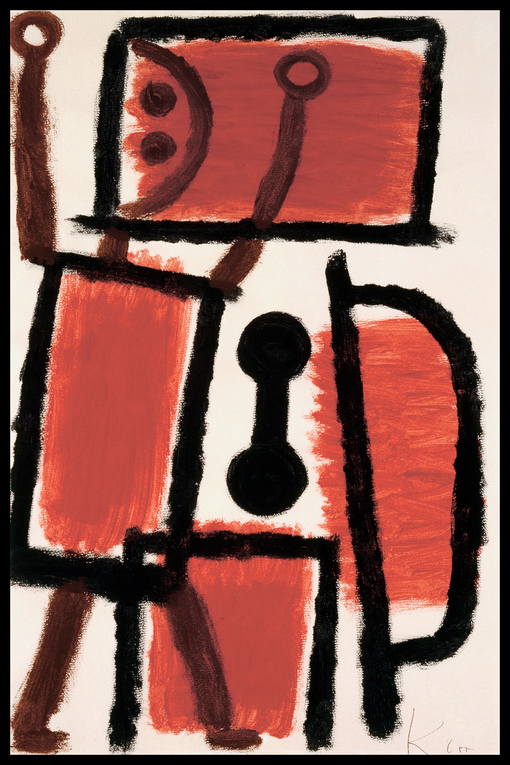 Постер Paul Klee Locksmith
