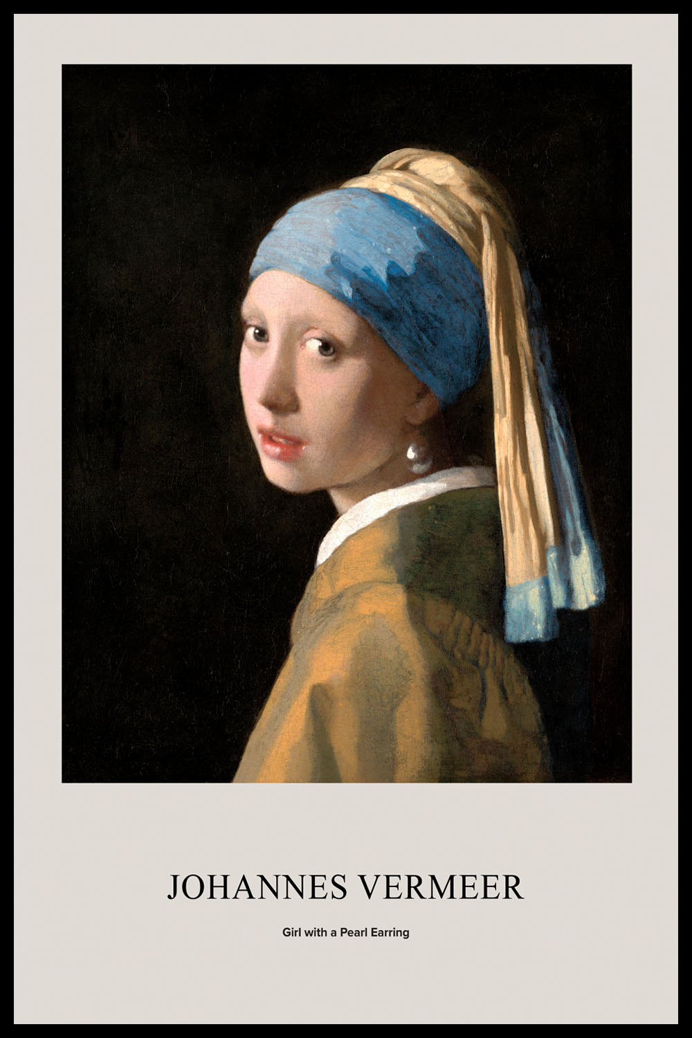 Постер Johannes Vermeer Girl with a Pearl Earring