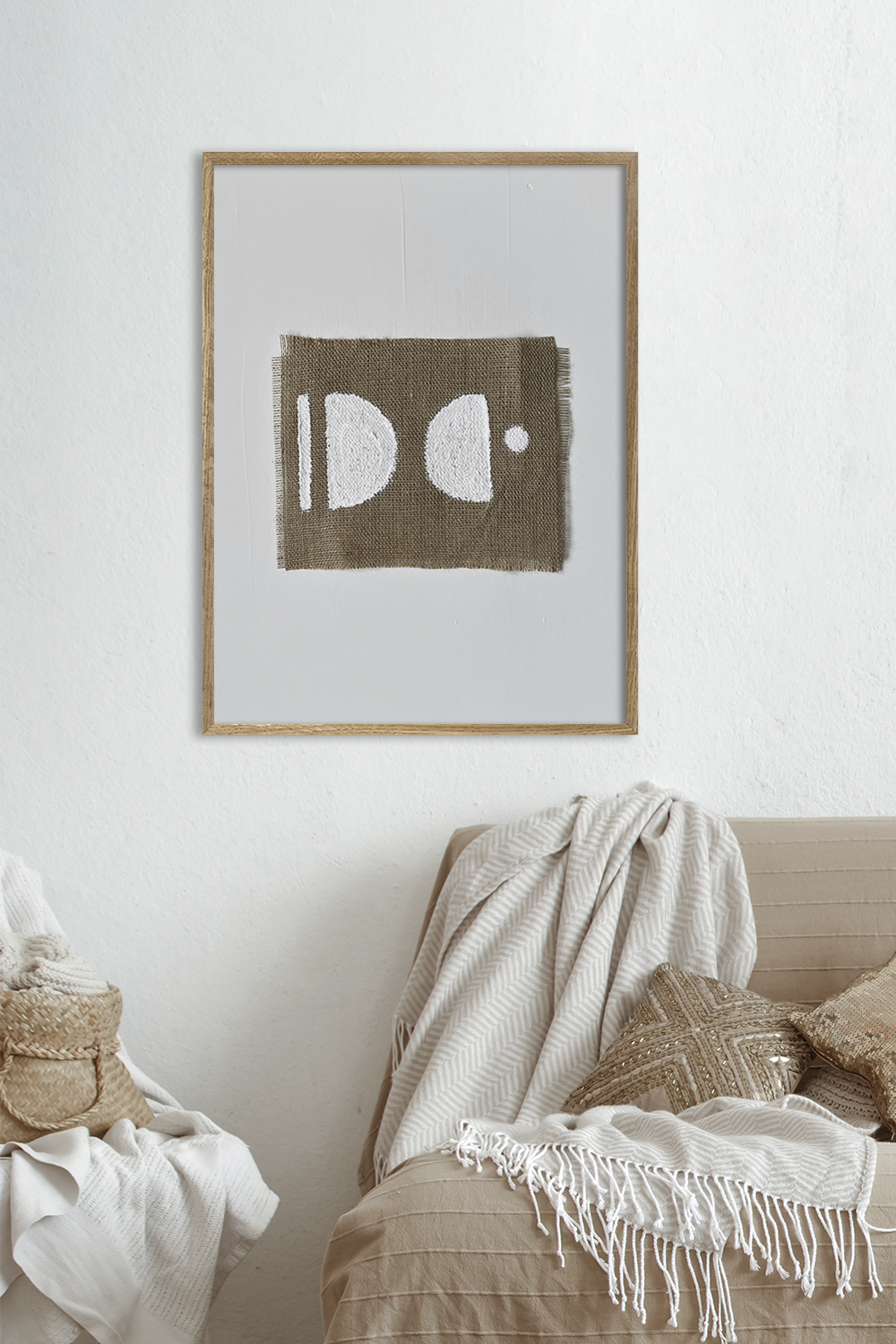 Картина для интерьера DECORMARKT Экостиль Два Полукруга