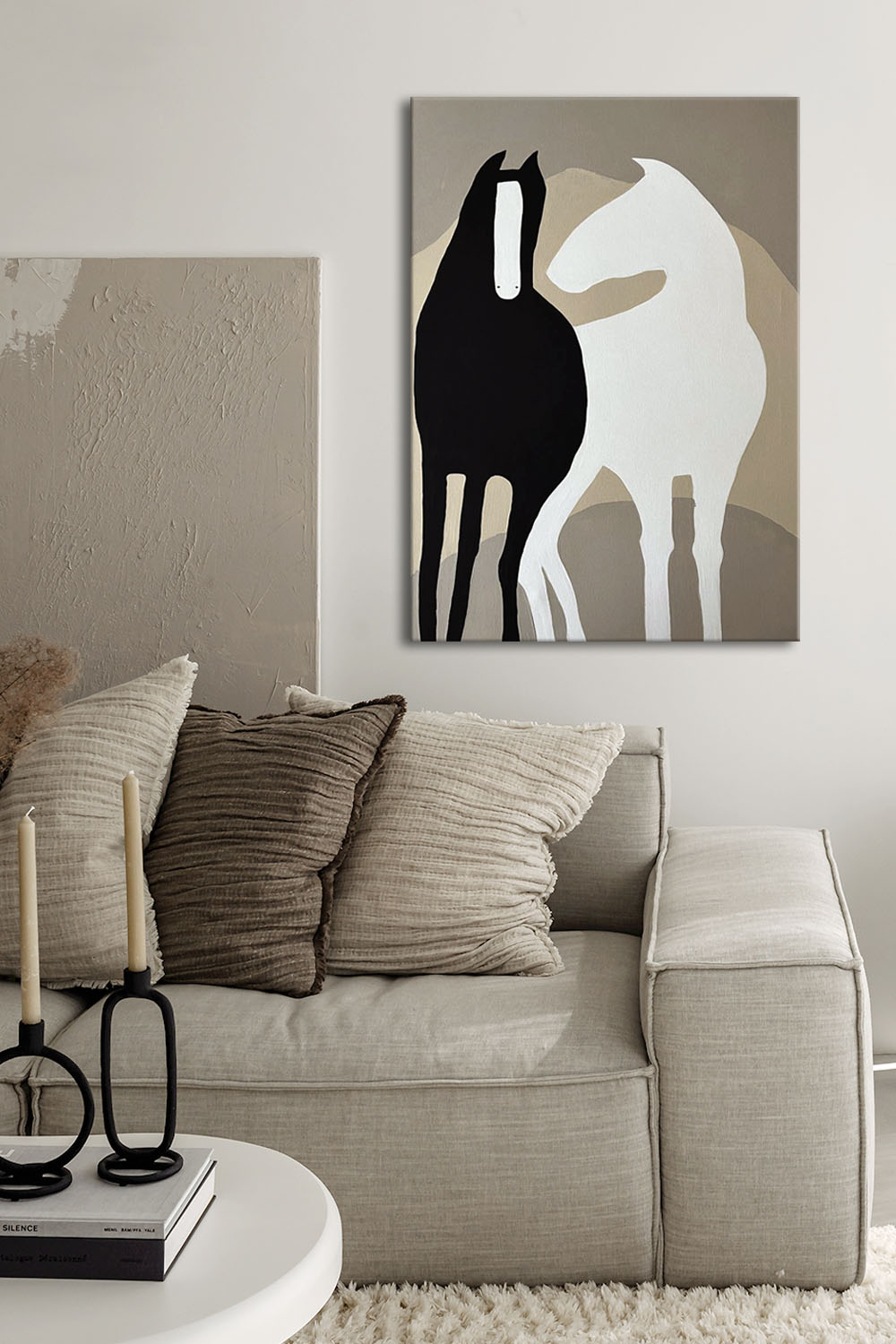 Картина на холсте DECORMARKT Лошади