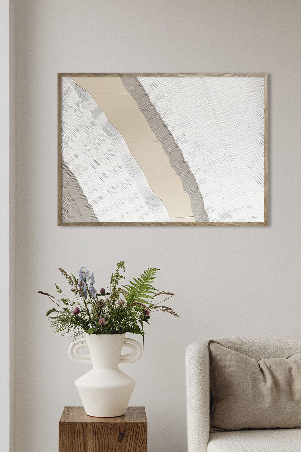 Картина из гипса DECORMARKT Абстракция №1 Горизонтальная