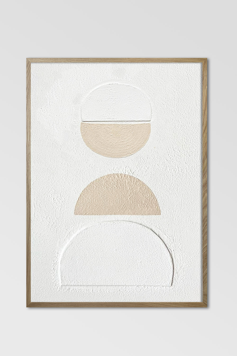 Картина для интерьера объемная Полукруги №3