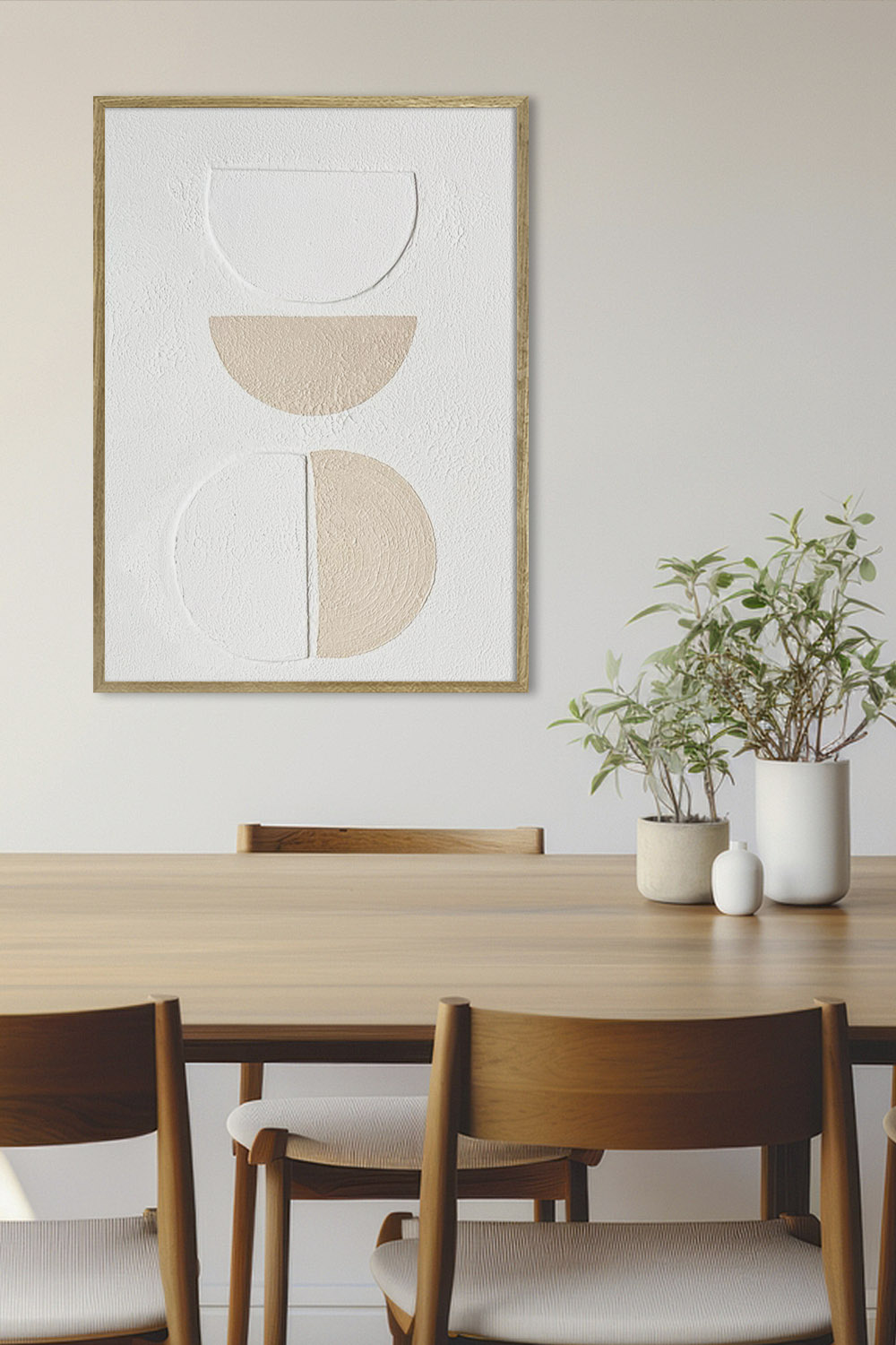 Картина для интерьера объемная Полукруги №4