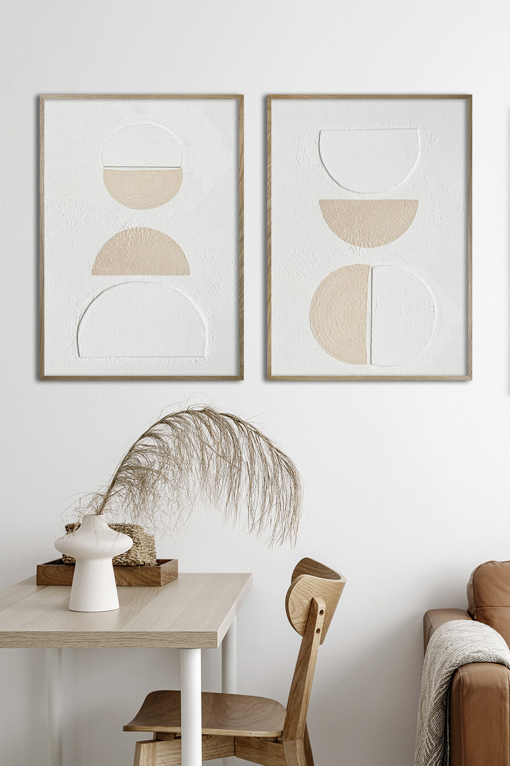 Набор из двух картин в рамках Пара #28