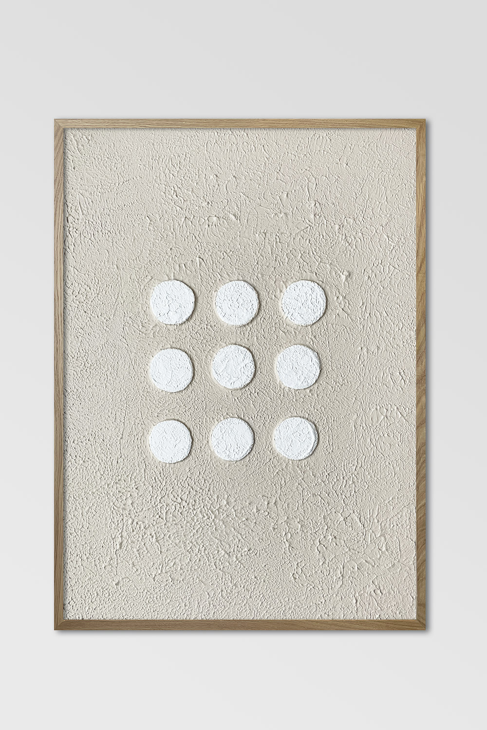 Картина объемная DECORMARKT Белые точки