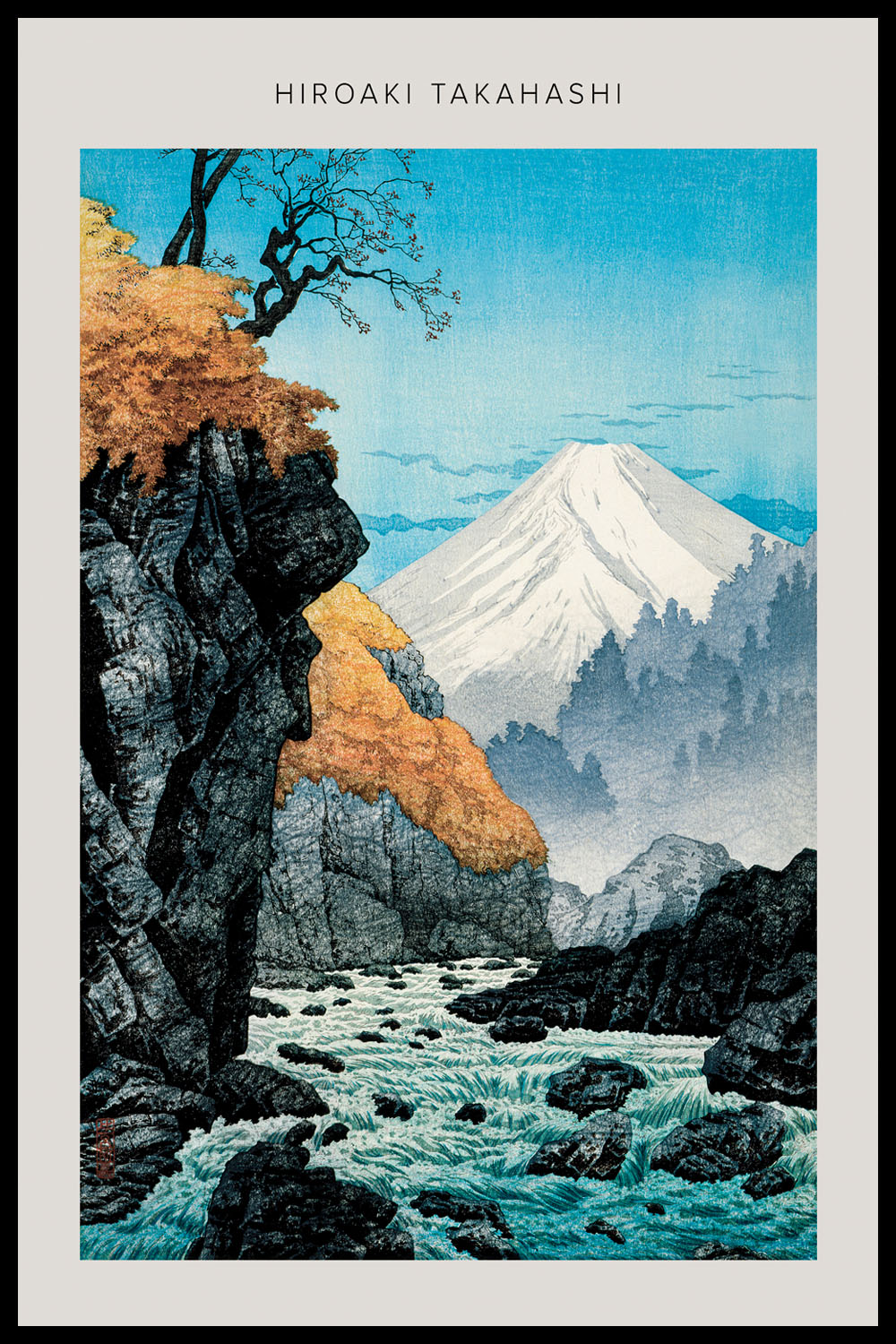 Постер Hiroaki Takahashi Foot of Mount Ashitaka