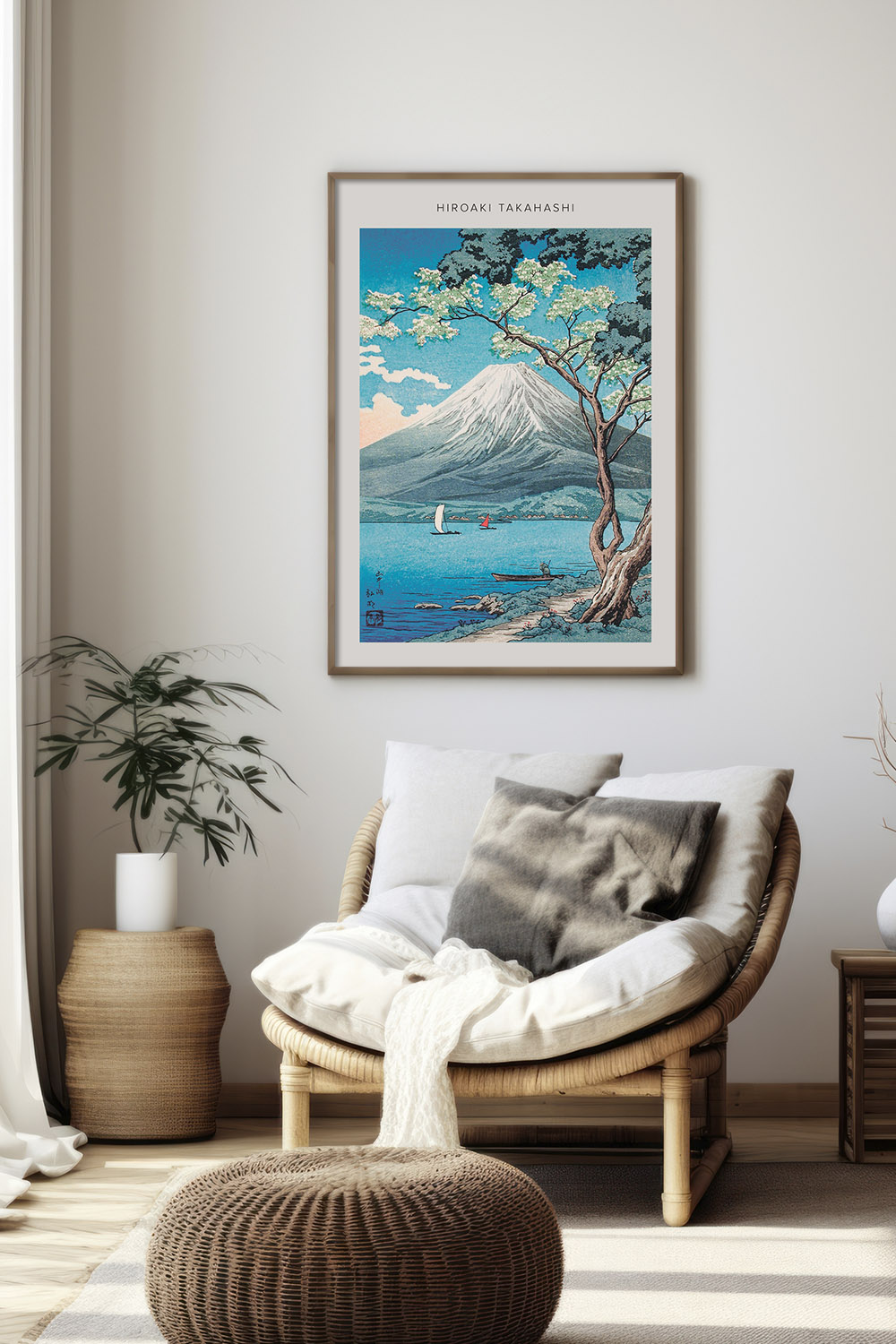 Постер Hiroaki Takahashi Mount Fuji from Lake Yamanaka