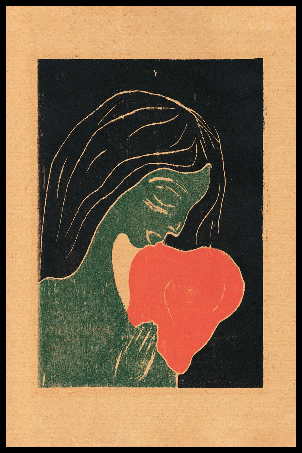 Постер Edvard Munch's The Heart