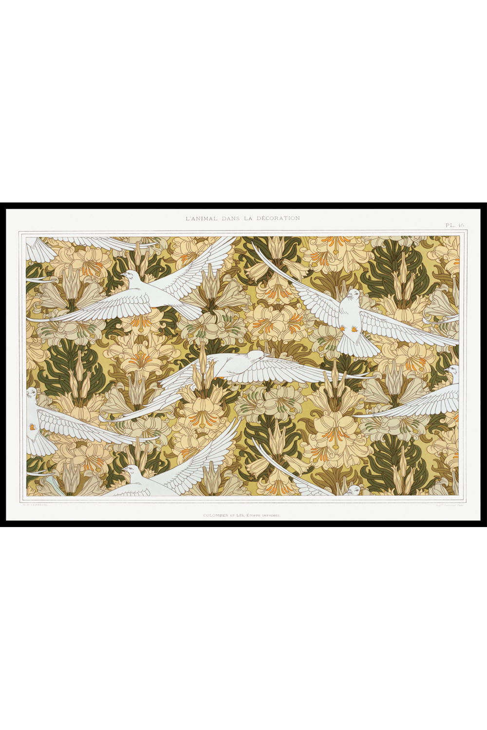 Постер Орнамент Птицы