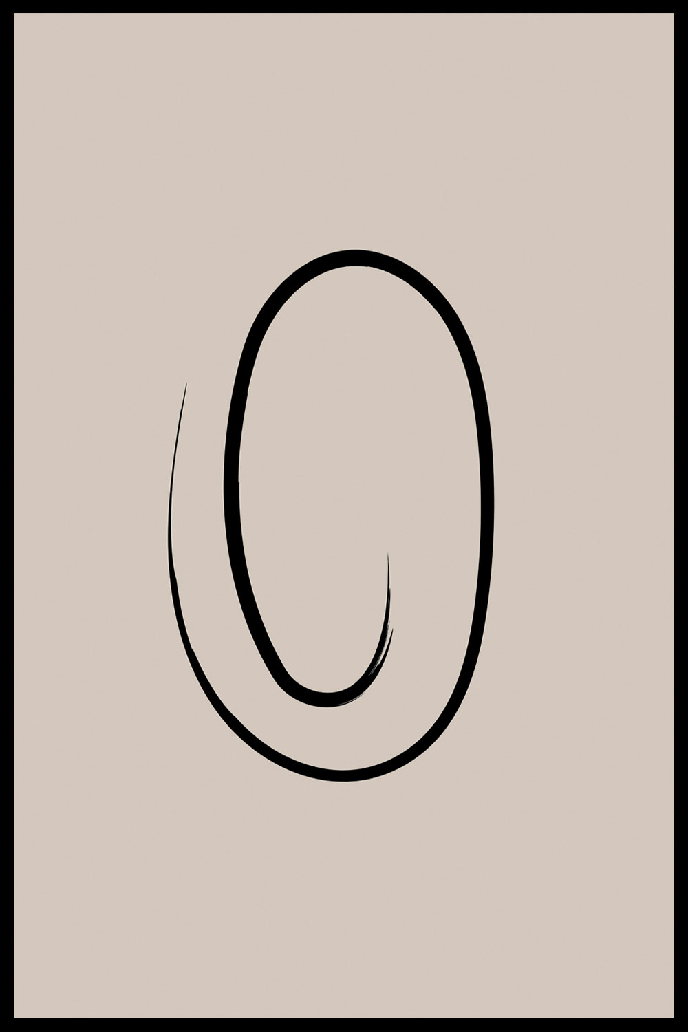 Постер Штрих