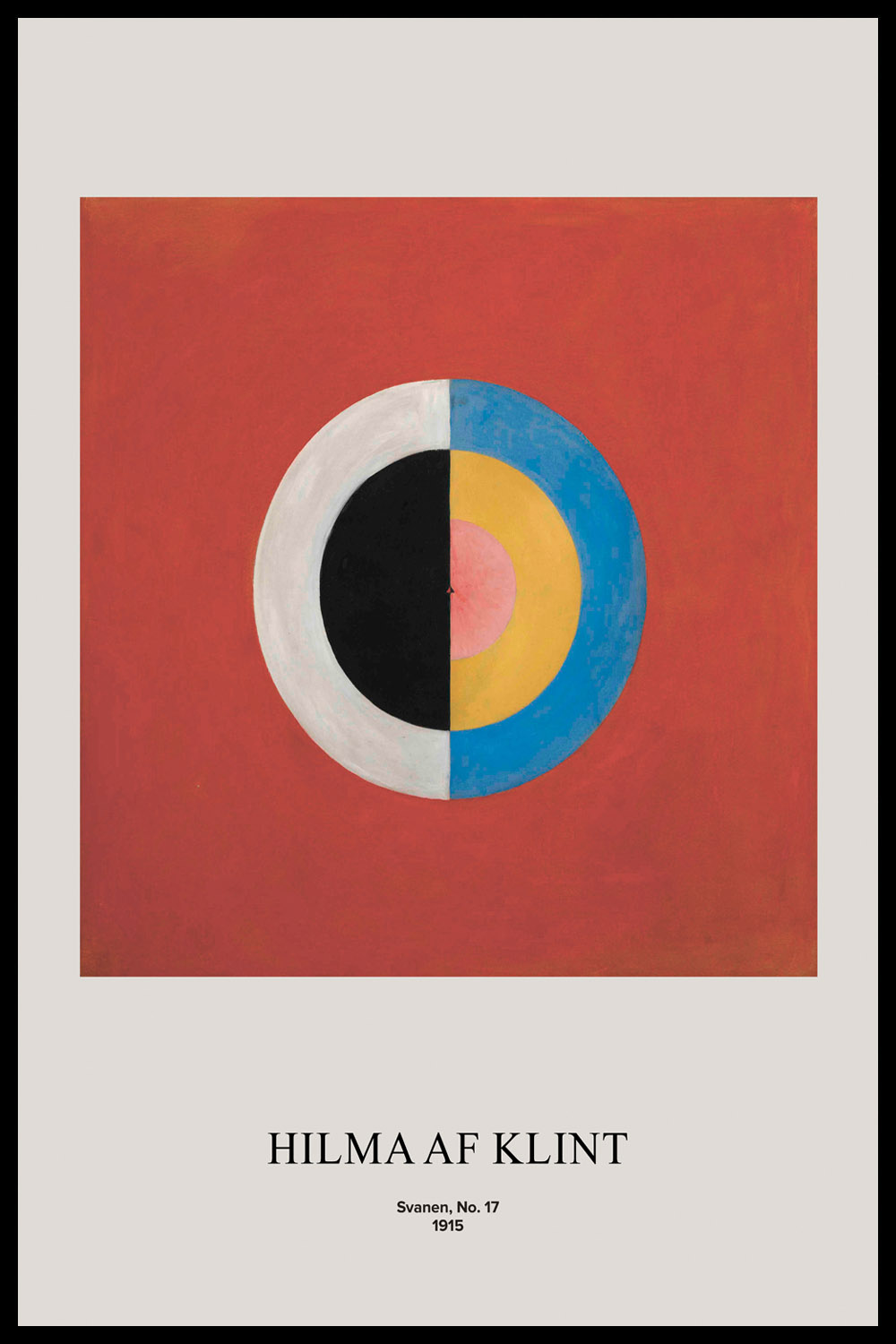 Постер Hilma af Klint Svanen No. 17