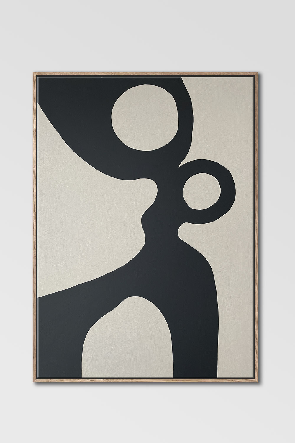 Картина на холсте в обрамлении из дуба DECORMARKT №5