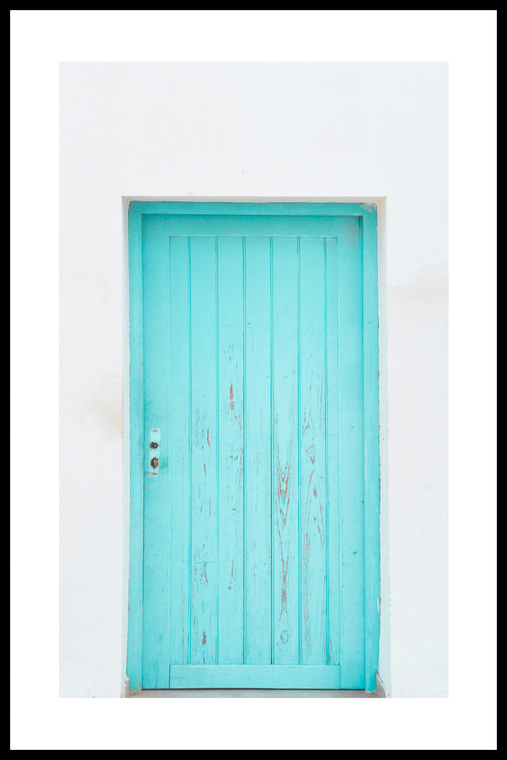 Постер Голубая Дверь