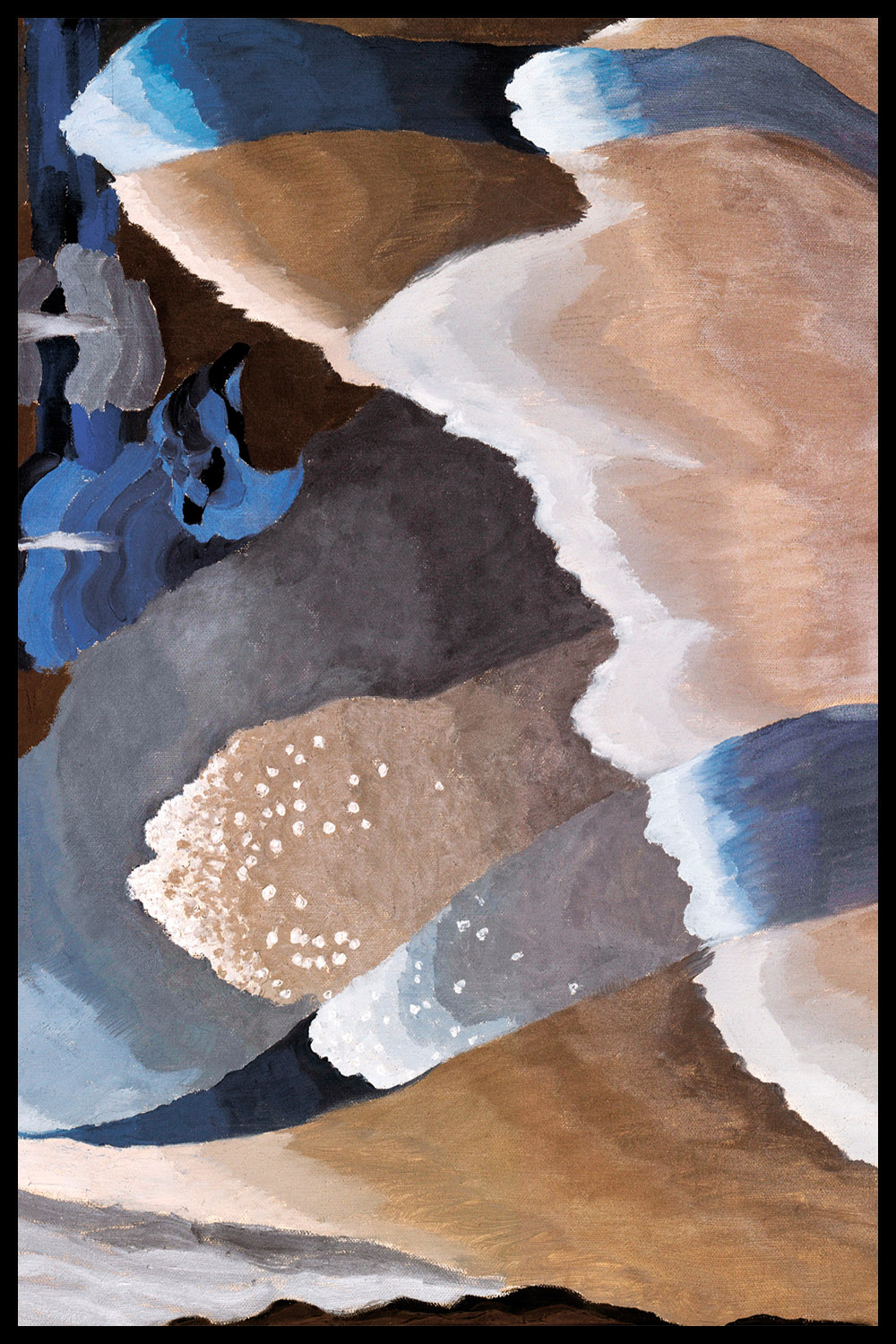 Постер Arthur Dove's Reaching Waves