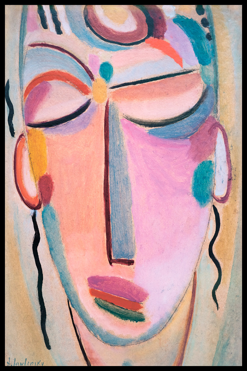 Постер Alexej von Jawlensky