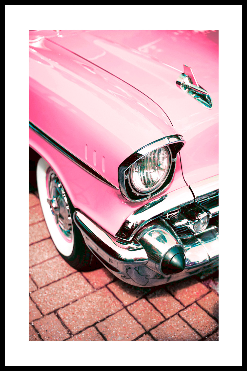 Постер Розовый Pontiac