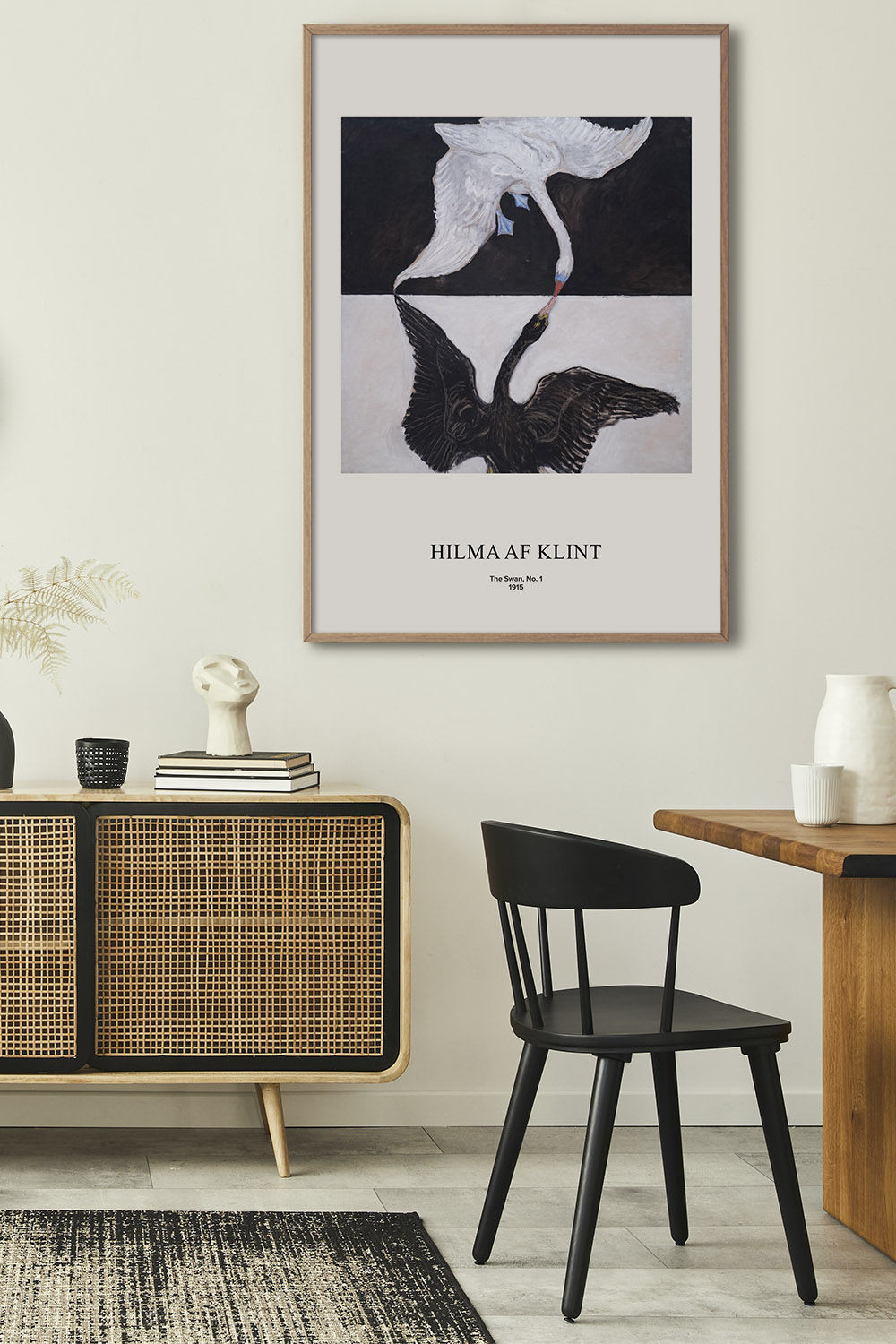 Постер Hilma af Klint The Swan No.1