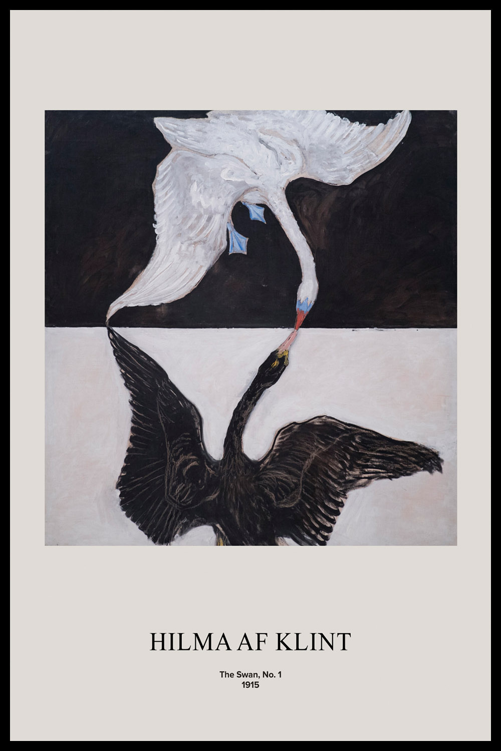Постер Hilma af Klint The Swan No.1