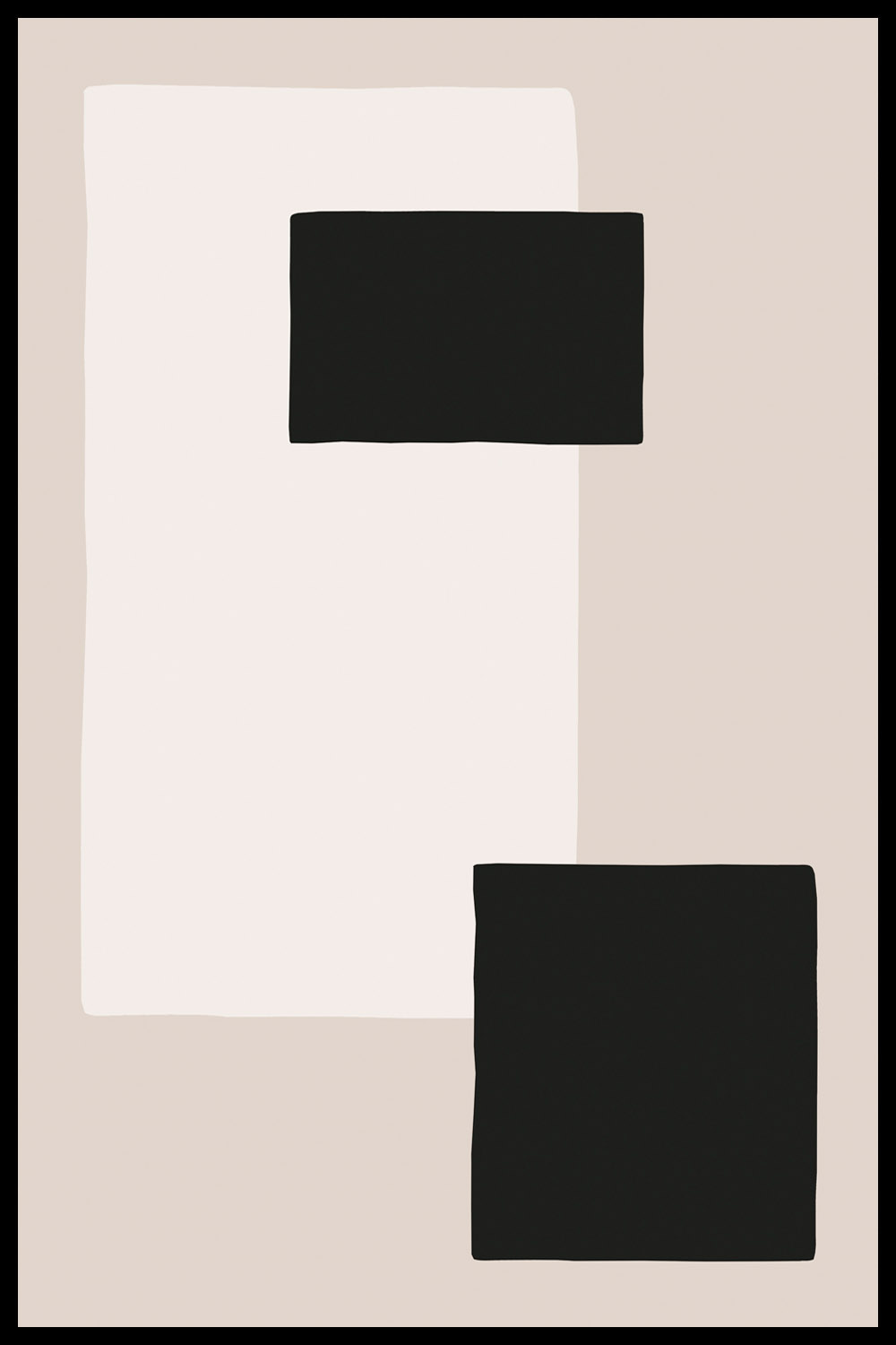 Постер Черные Фигуры #2