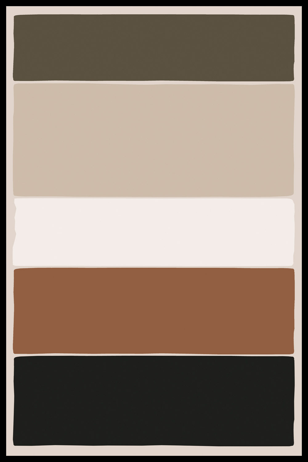 Постер Абстракция Полосы #5