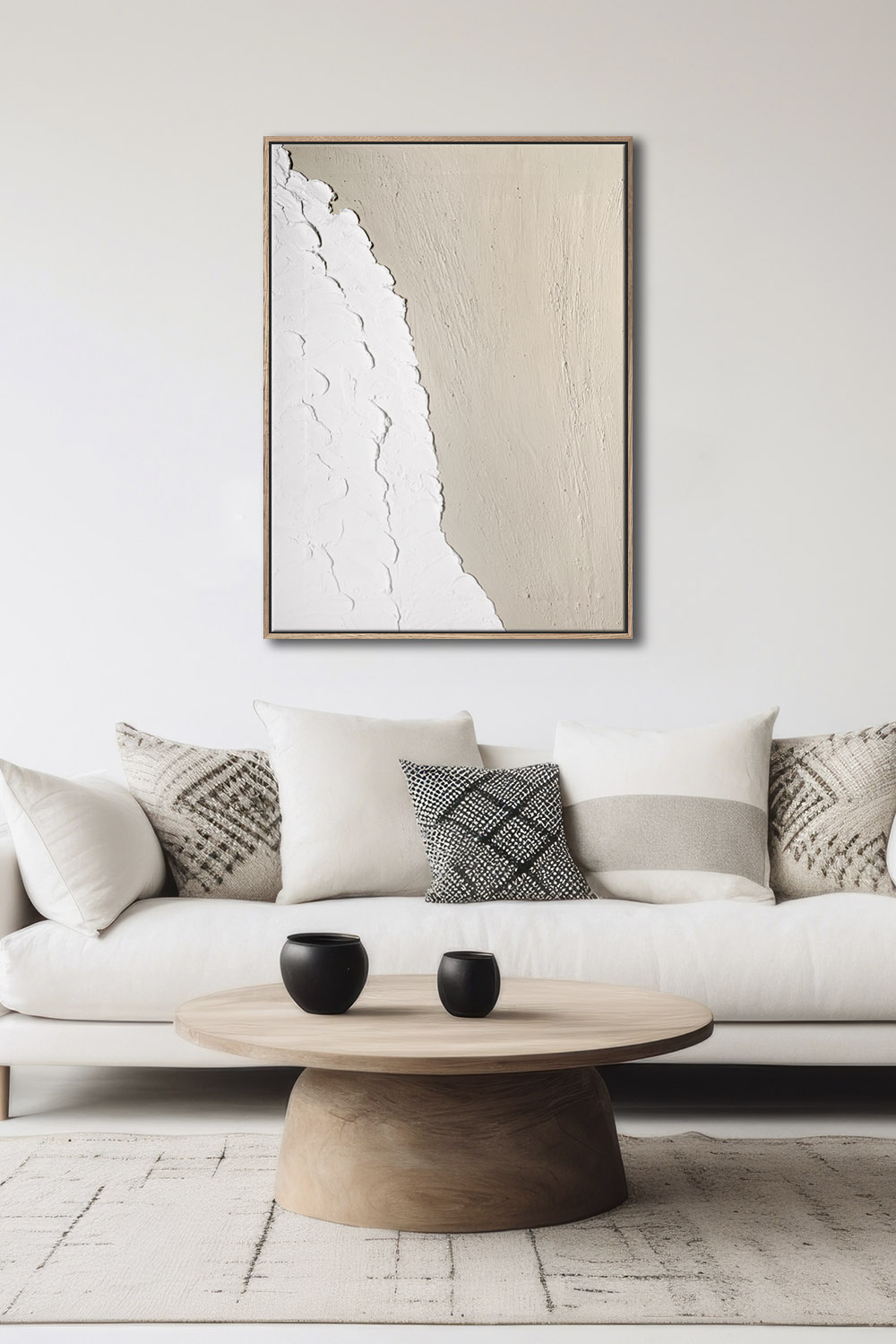 Картина на холсте в обрамлении из дуба DECORMARKT №12