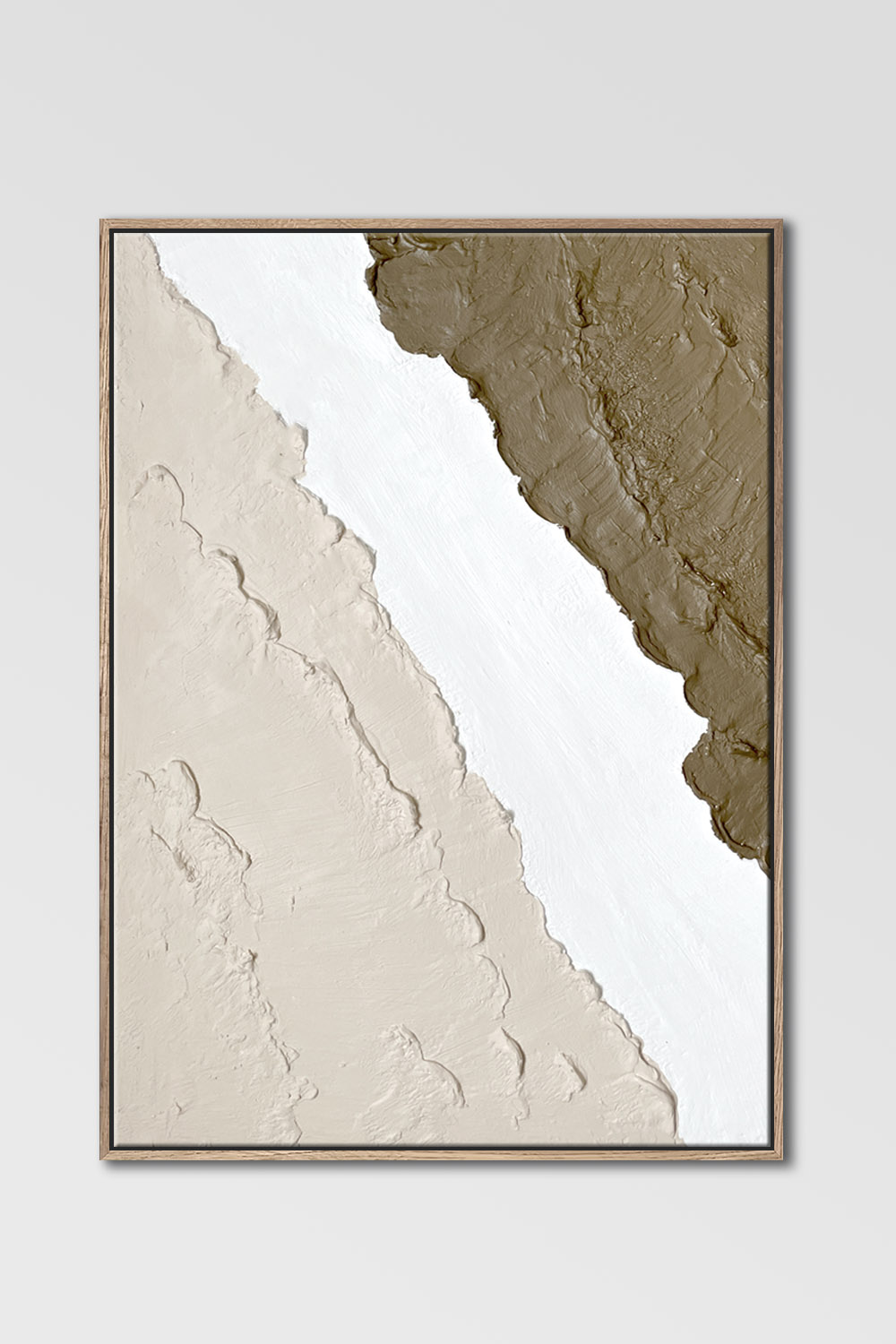 Картина на холсте в обрамлении из дуба DECORMARKT №13