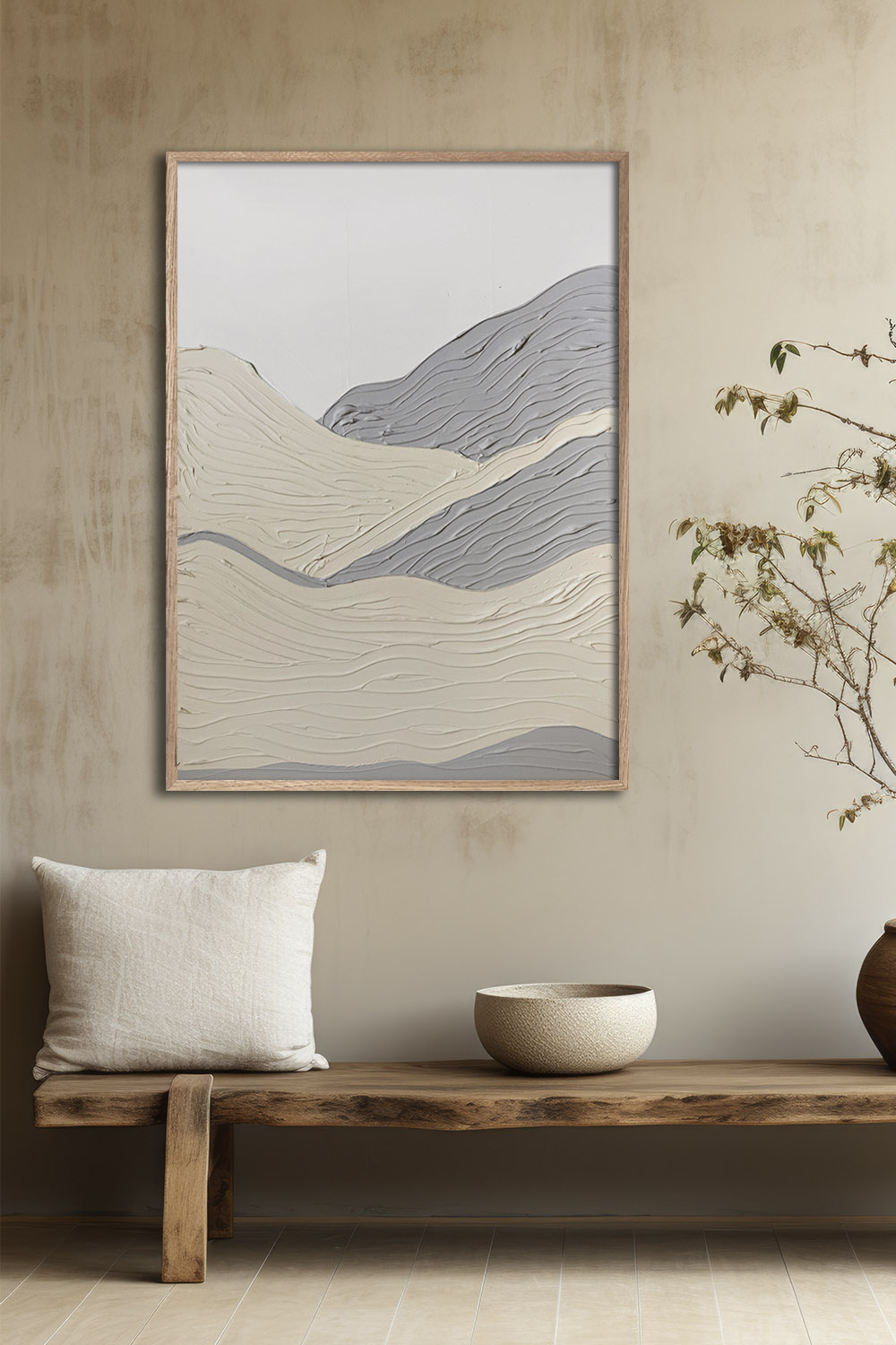 Картина из гипса DECORMARKT Горы