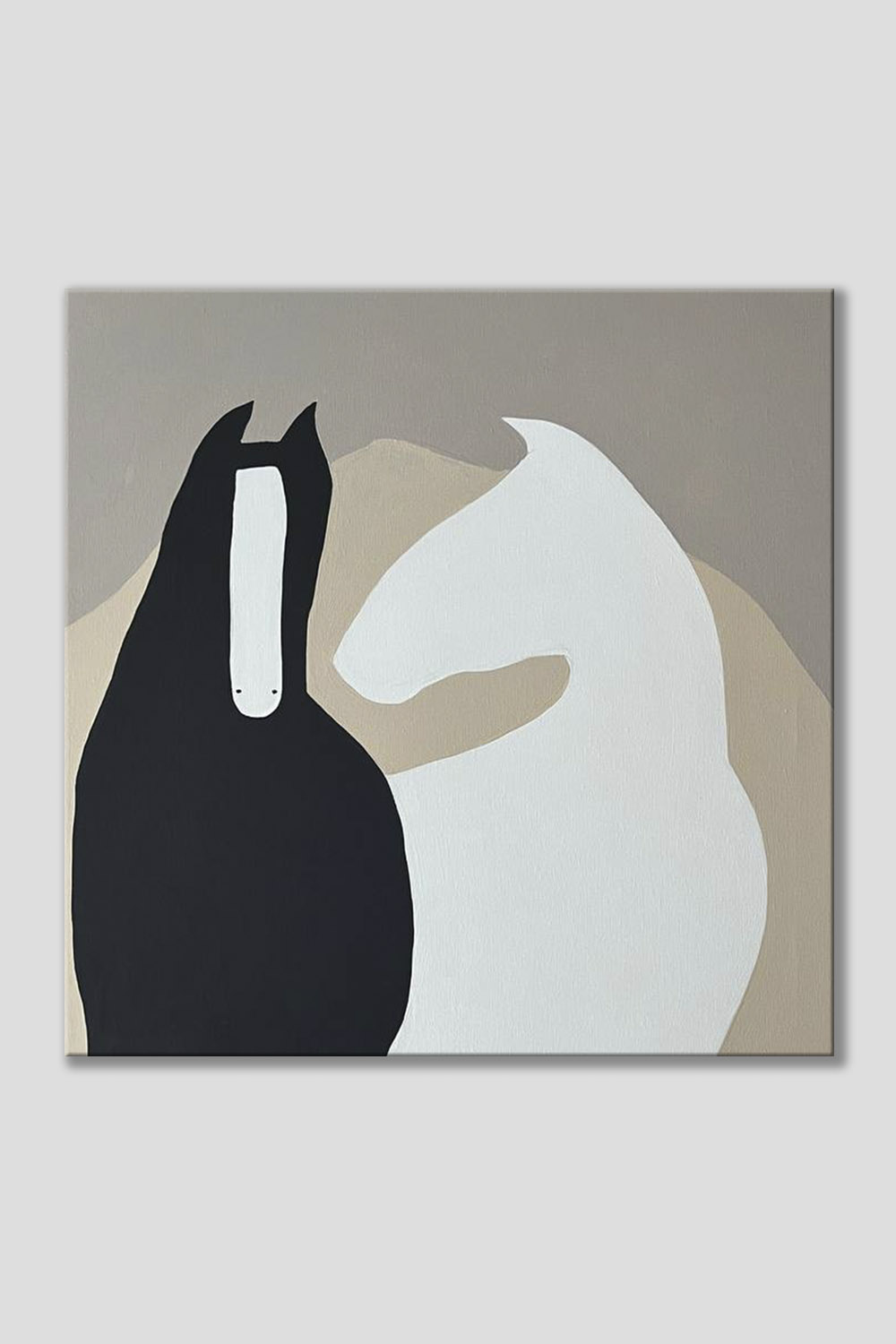 Картина на холсте квадратная DECORMARKT №2