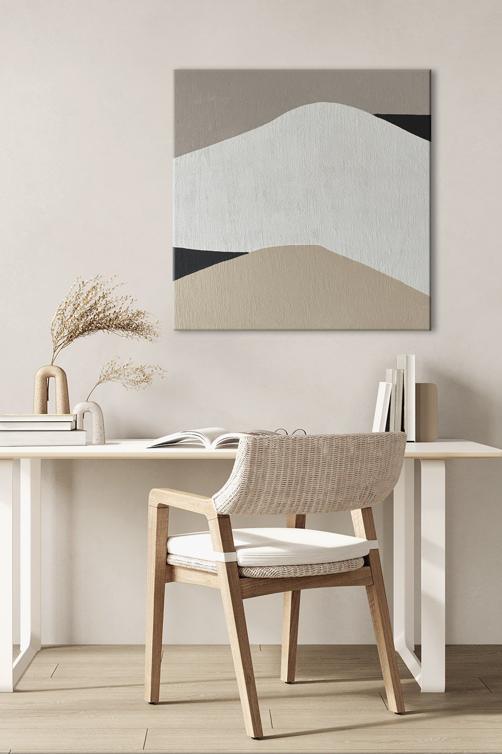 Картина на холсте квадратная DECORMARKT №3