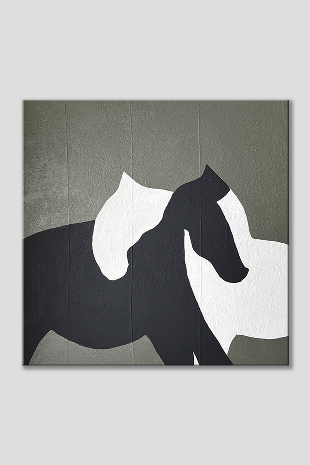 Картина на холсте квадратная DECORMARKT №4