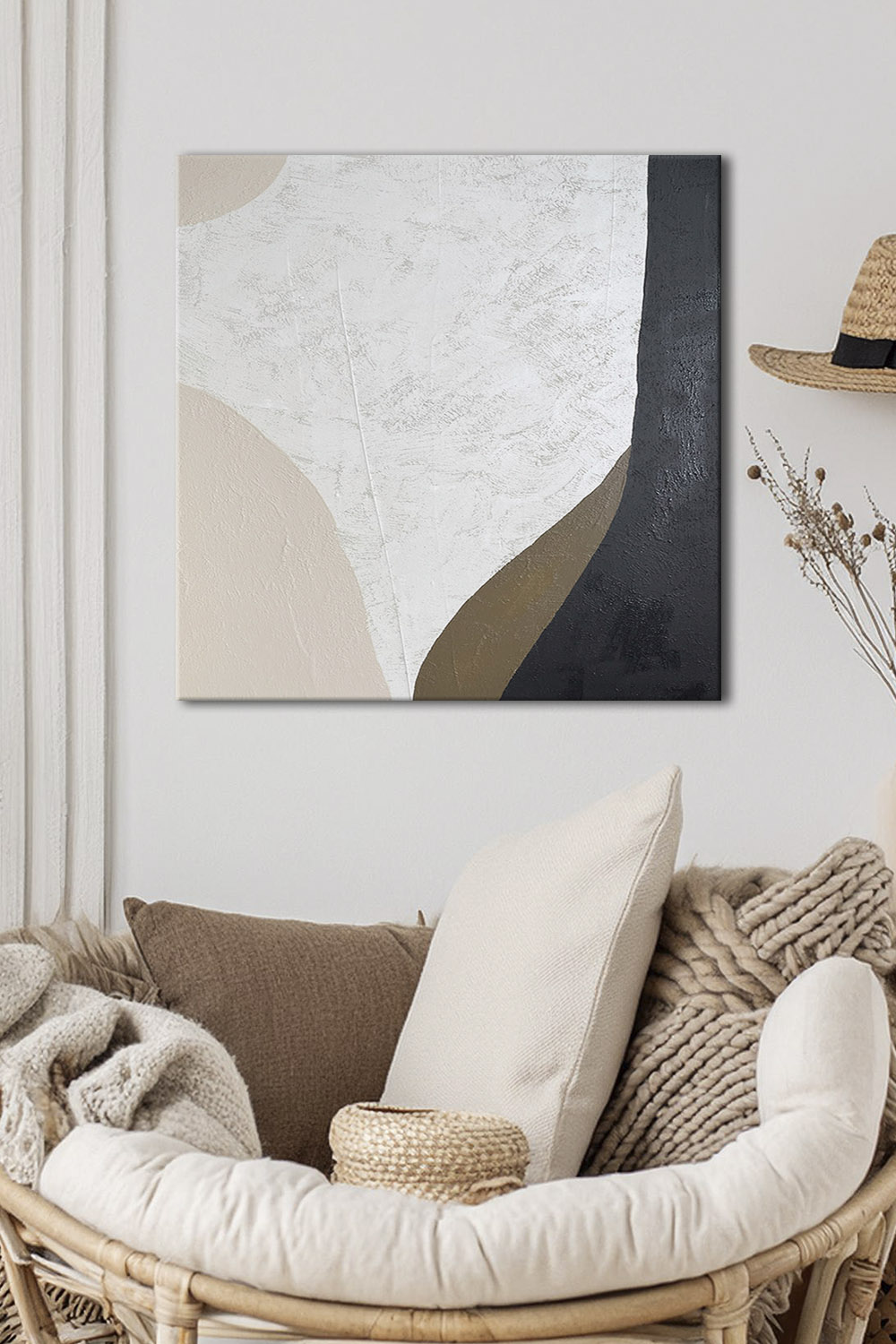 Картина на холсте квадратная DECORMARKT №6