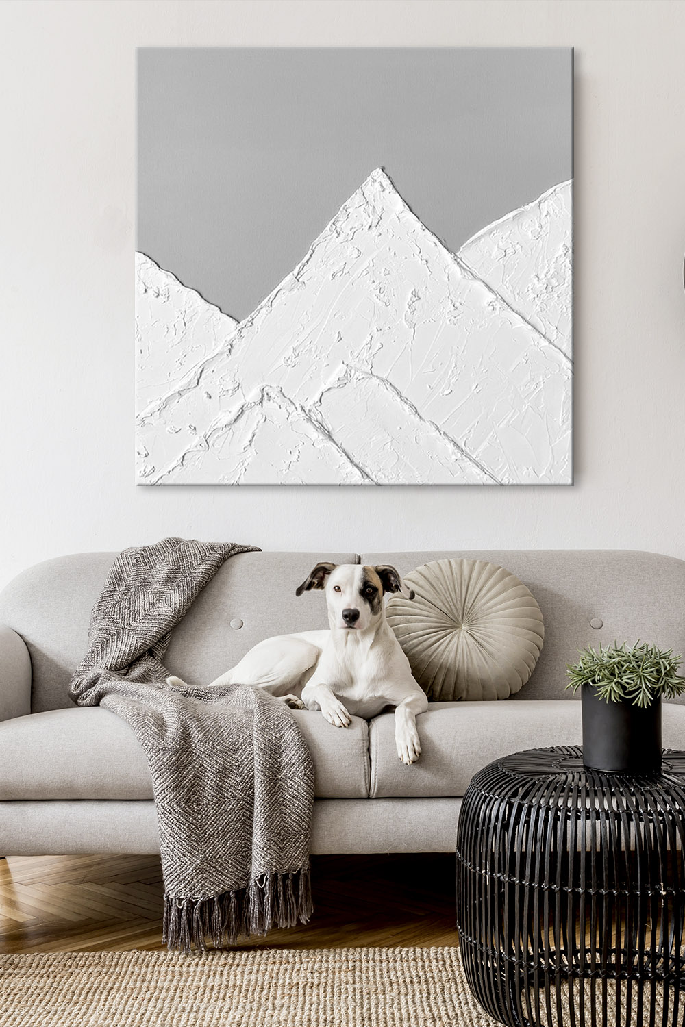 Картина на холсте квадратная DECORMARKT №7