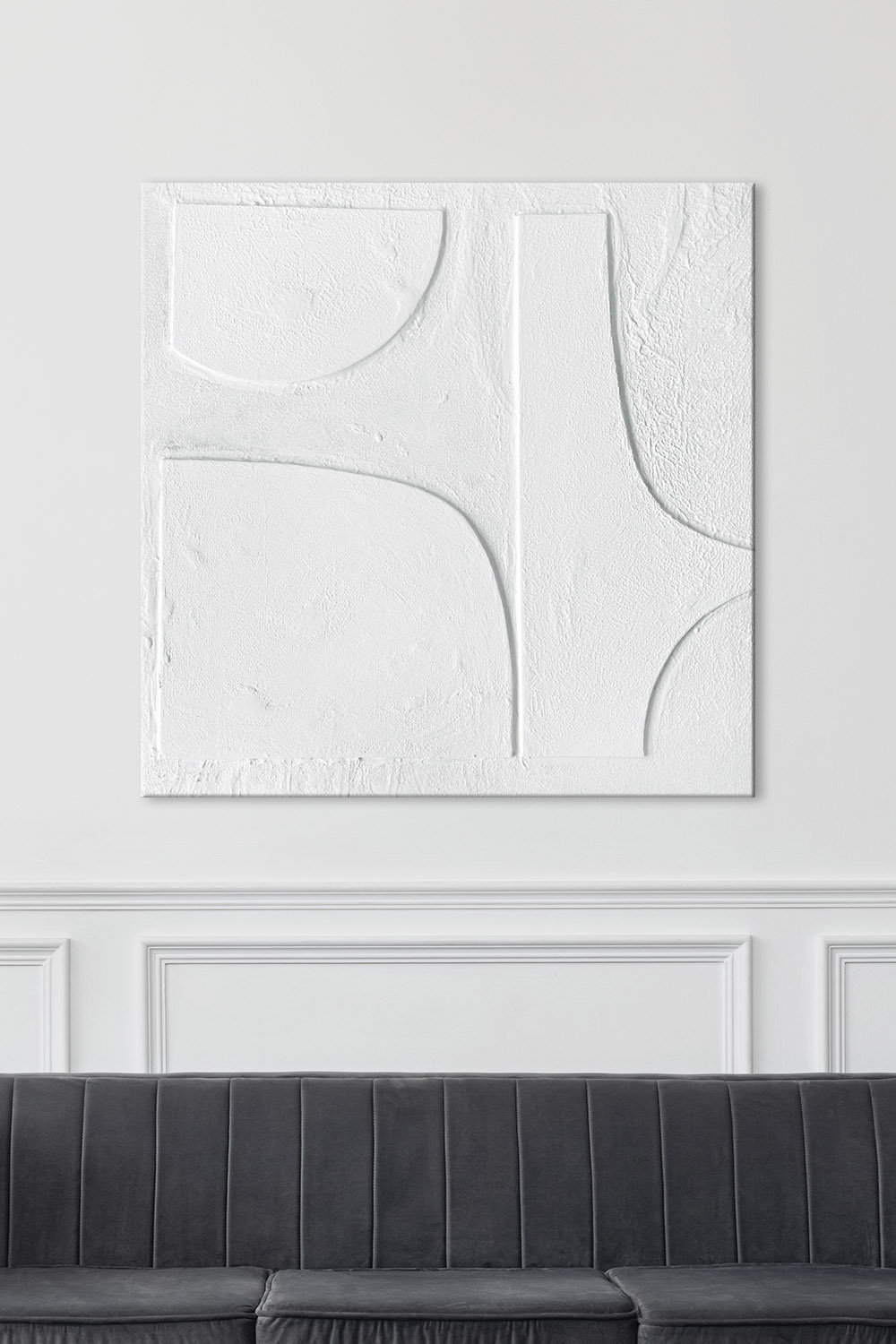 Картина на холсте квадратная DECORMARKT №9