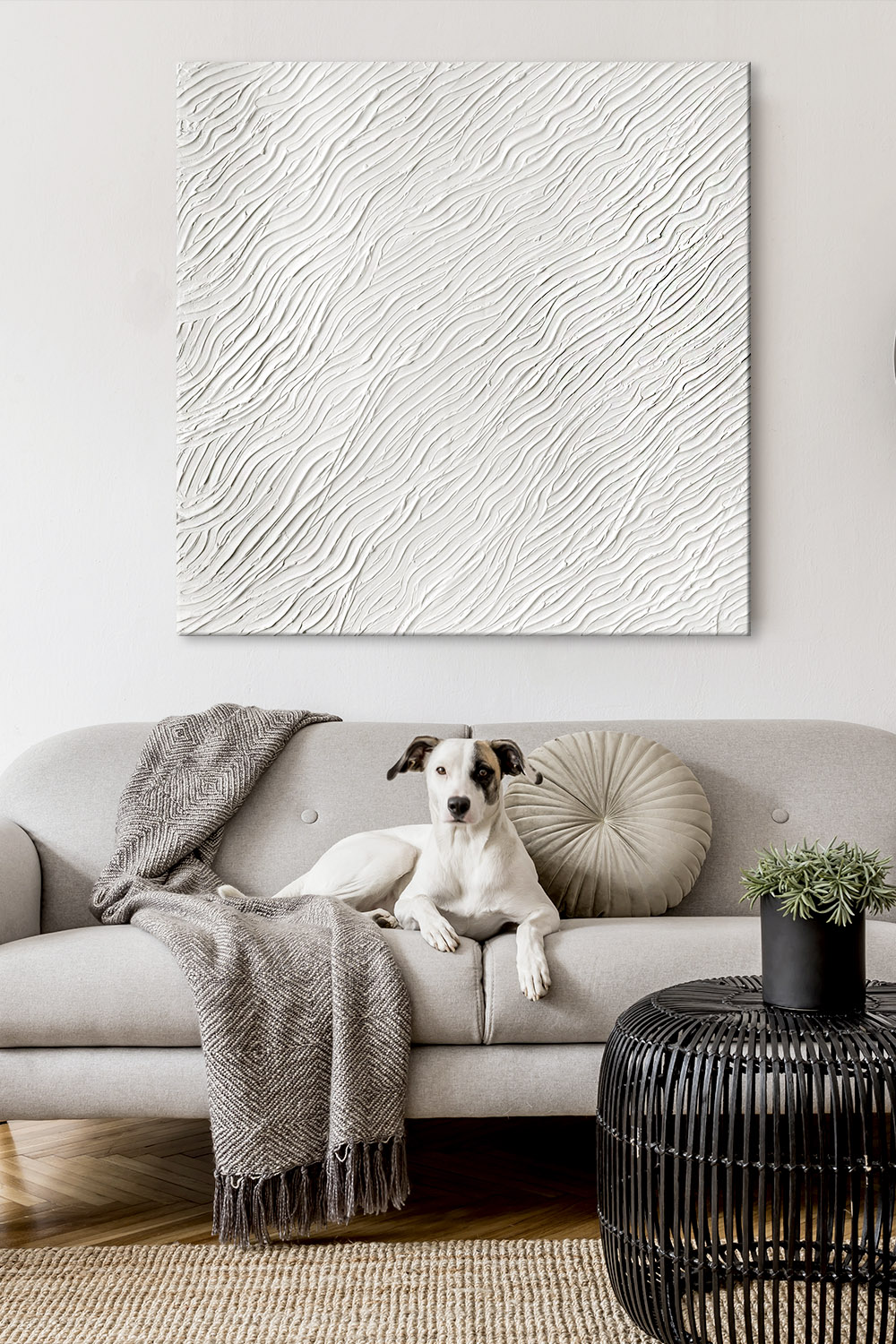 Картина на холсте квадратная DECORMARKT №10