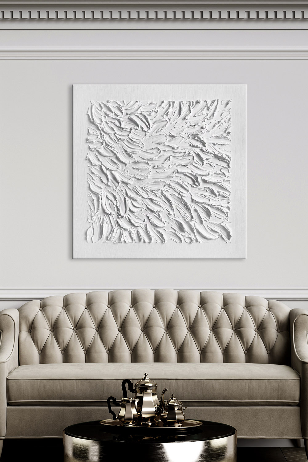 Картина на холсте квадратная DECORMARKT №11