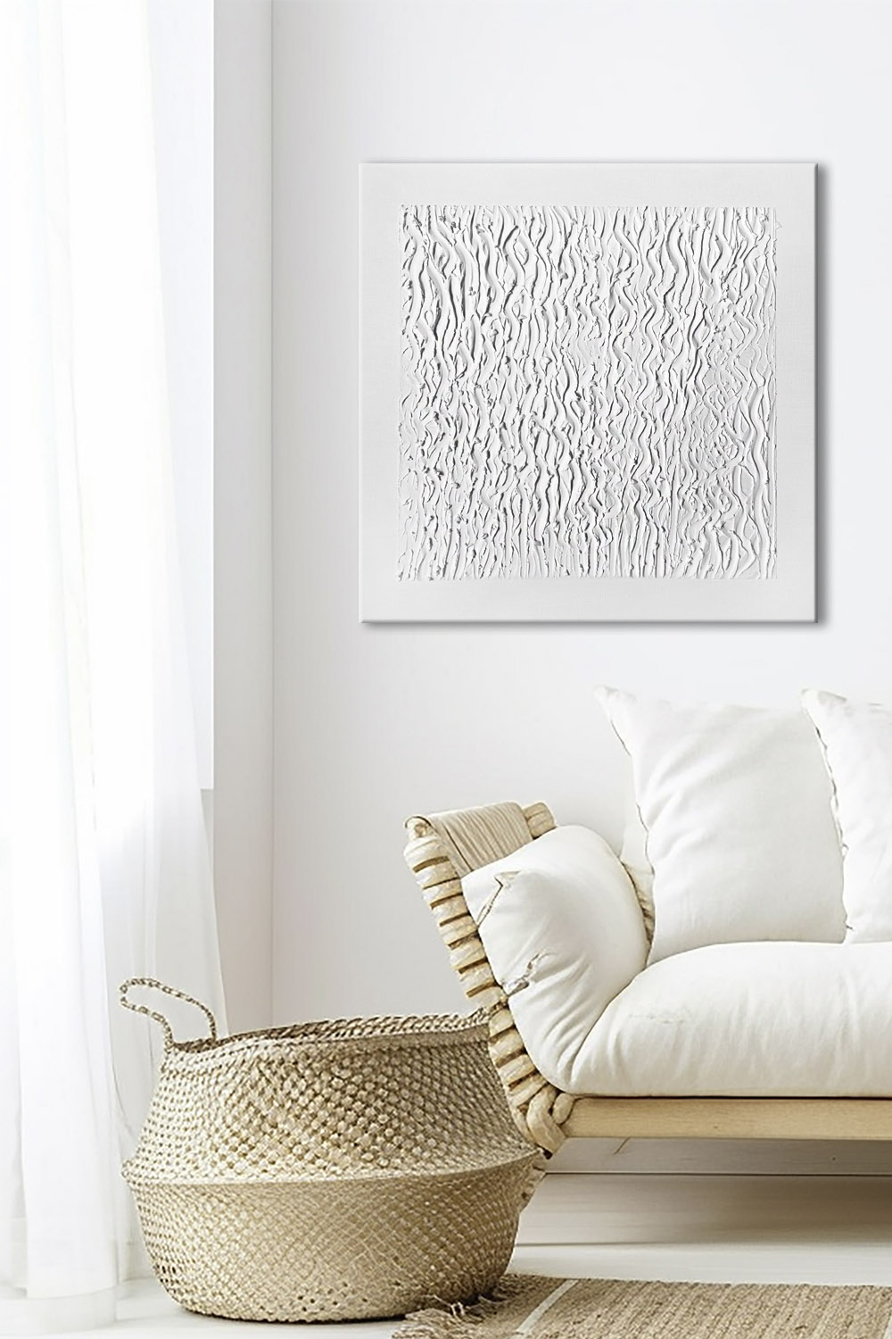 Картина на холсте квадратная DECORMARKT №12