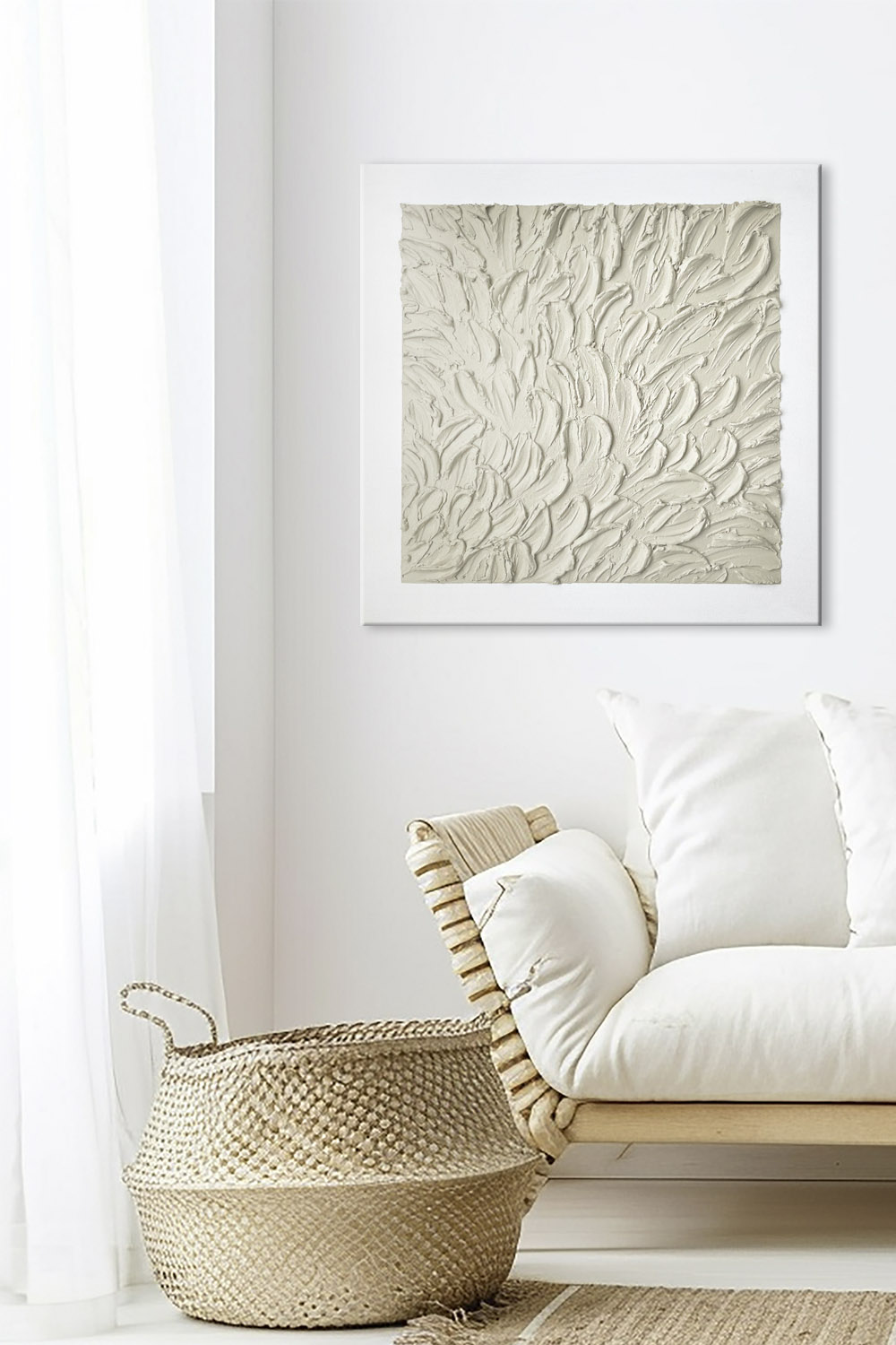 Картина на холсте квадратная DECORMARKT №15