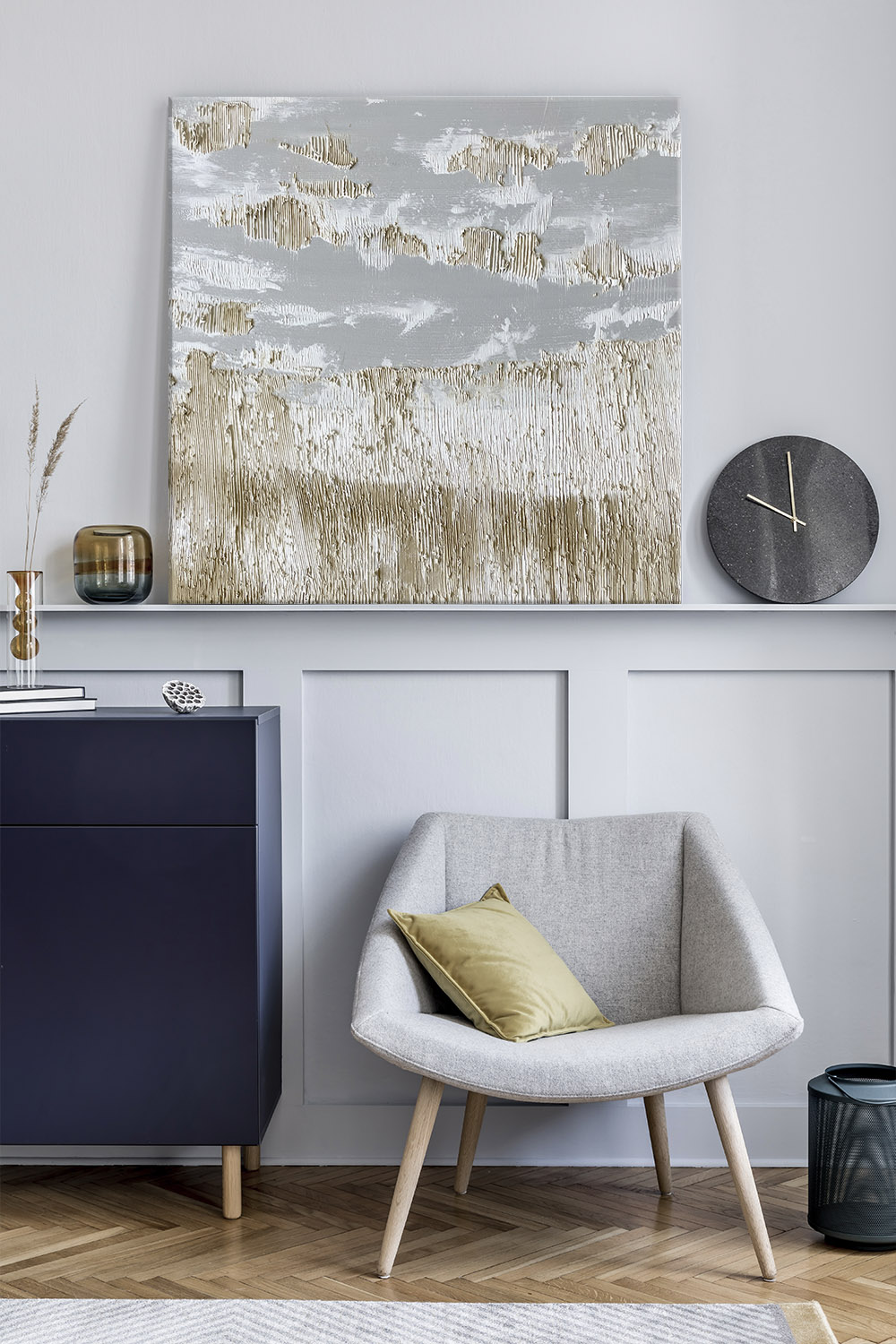 Картина на холсте квадратная DECORMARKT №17