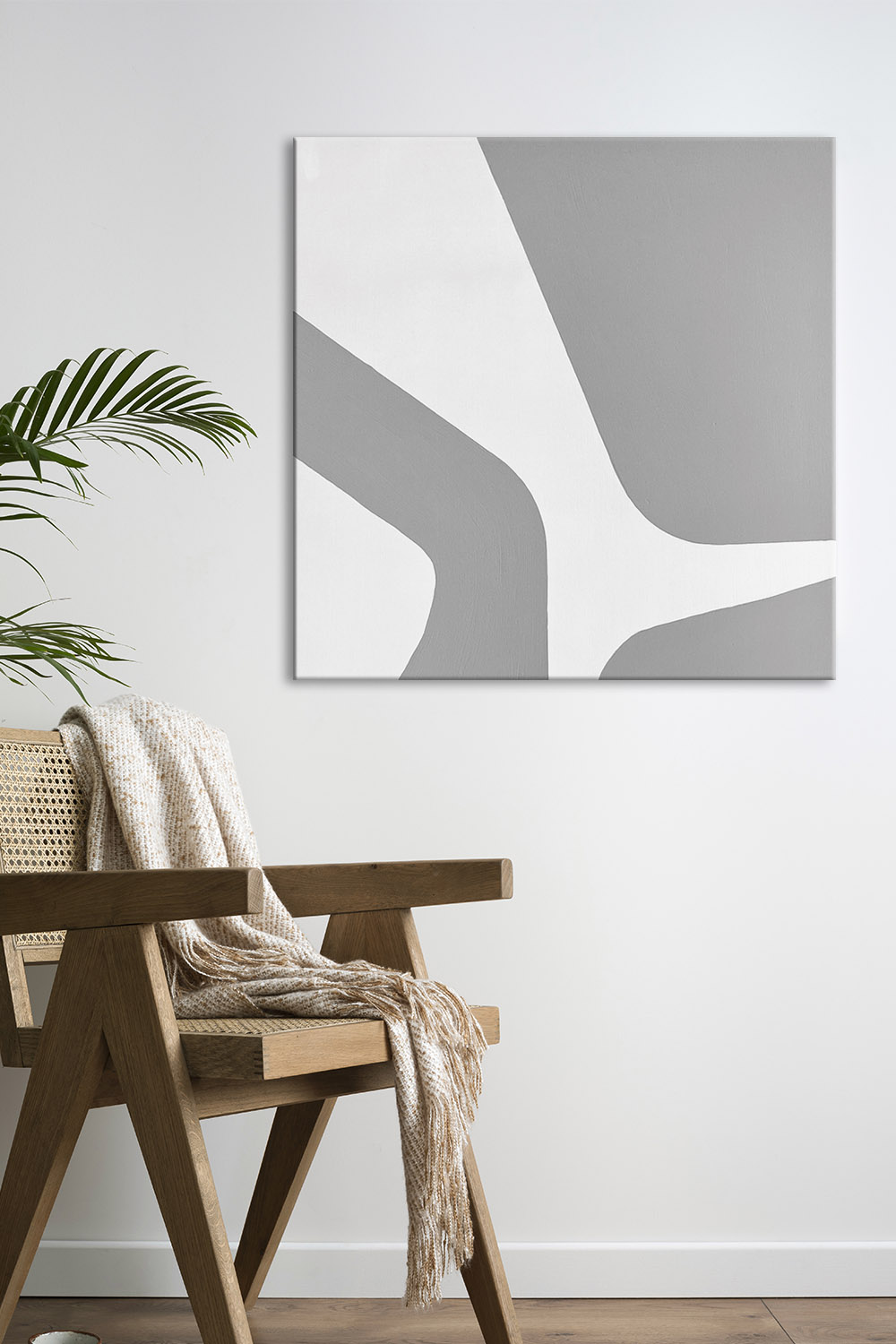 Картина на холсте квадратная DECORMARKT №18