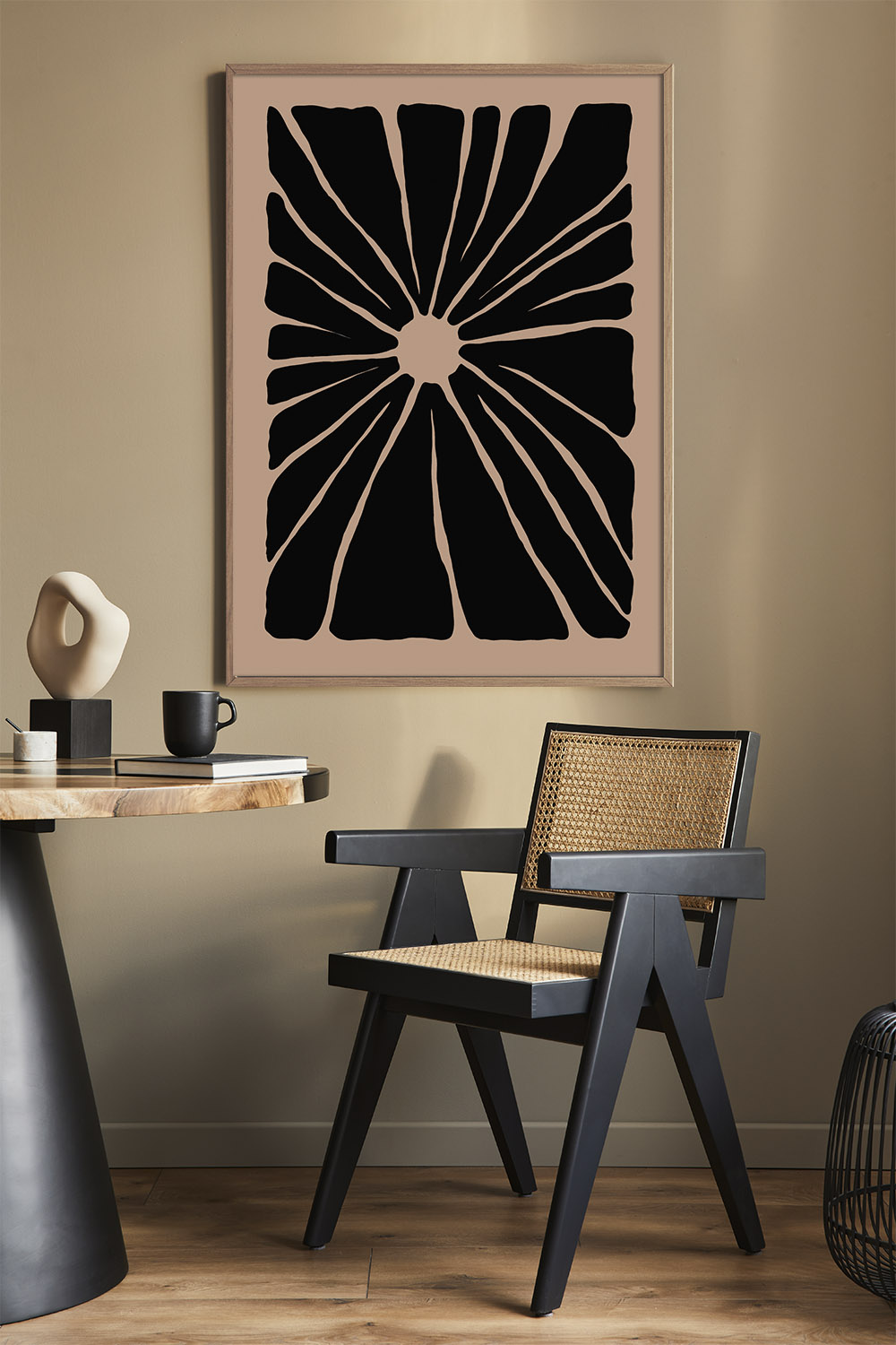 Постер Черная Абстракция