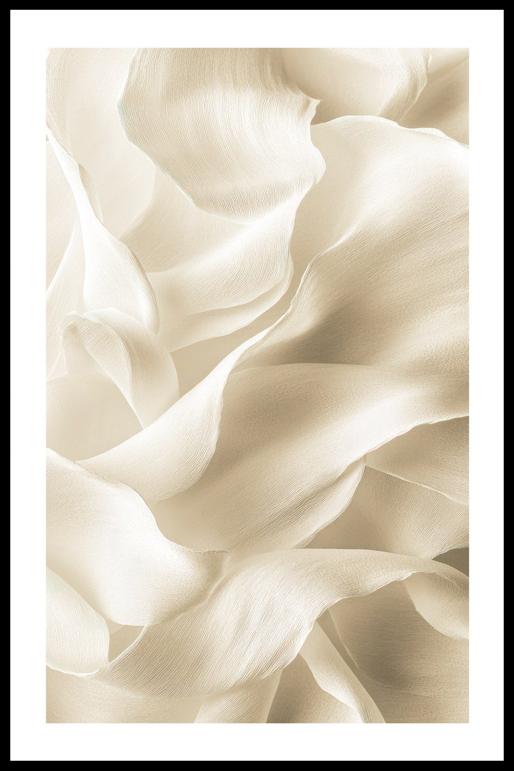 Постер Бежевые Лепестки №2