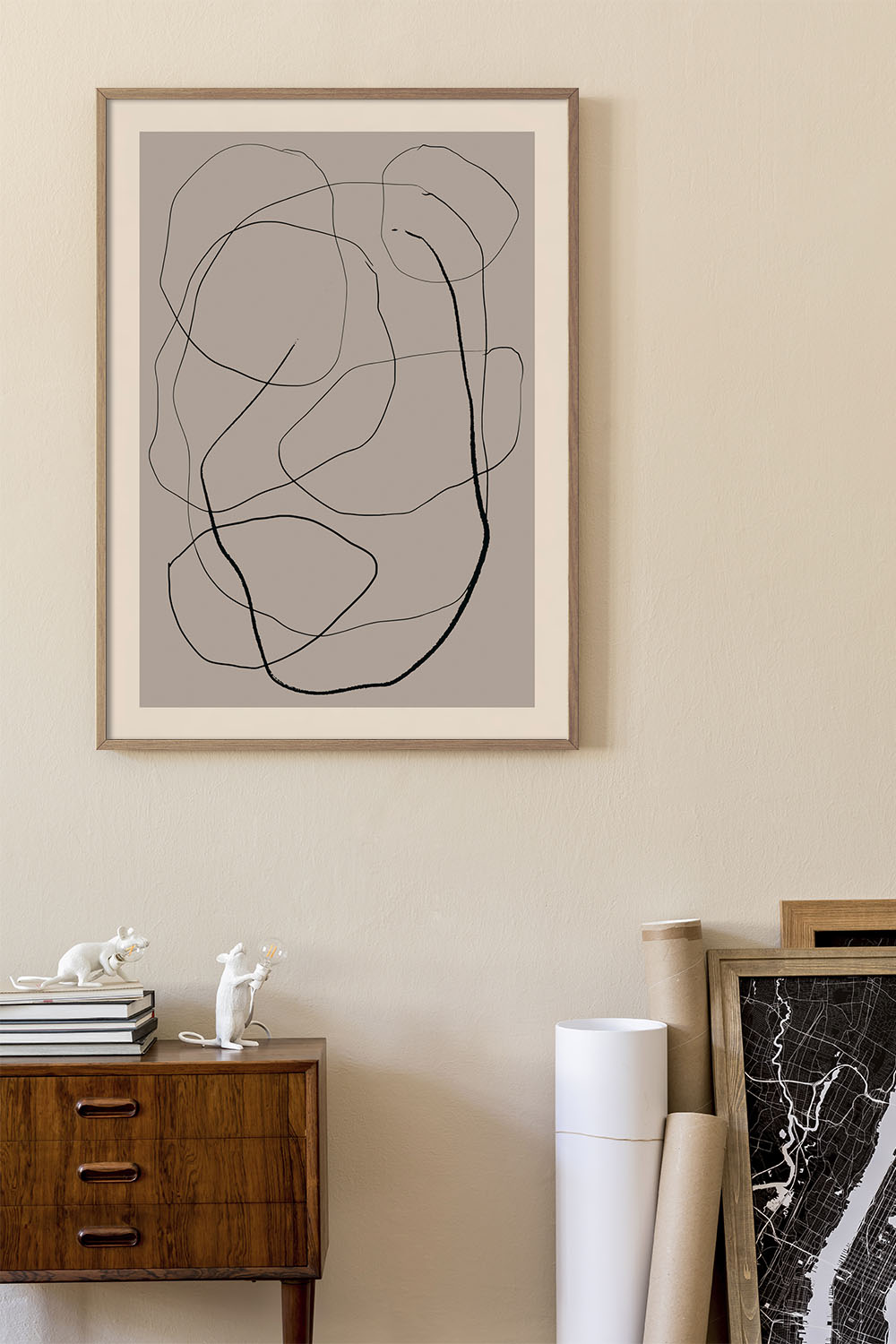 Постер Формы из Линий