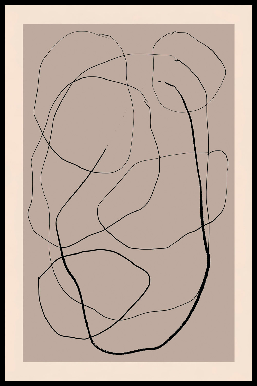 Постер Формы из Линий