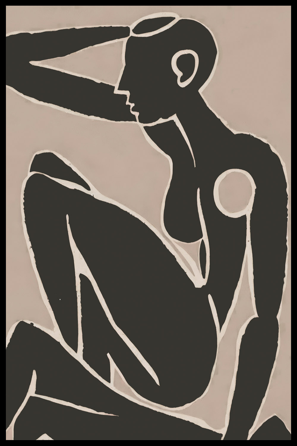 Постер Фигура Человека