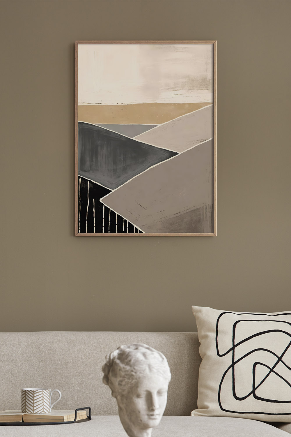 Постер Абстрактные Горы