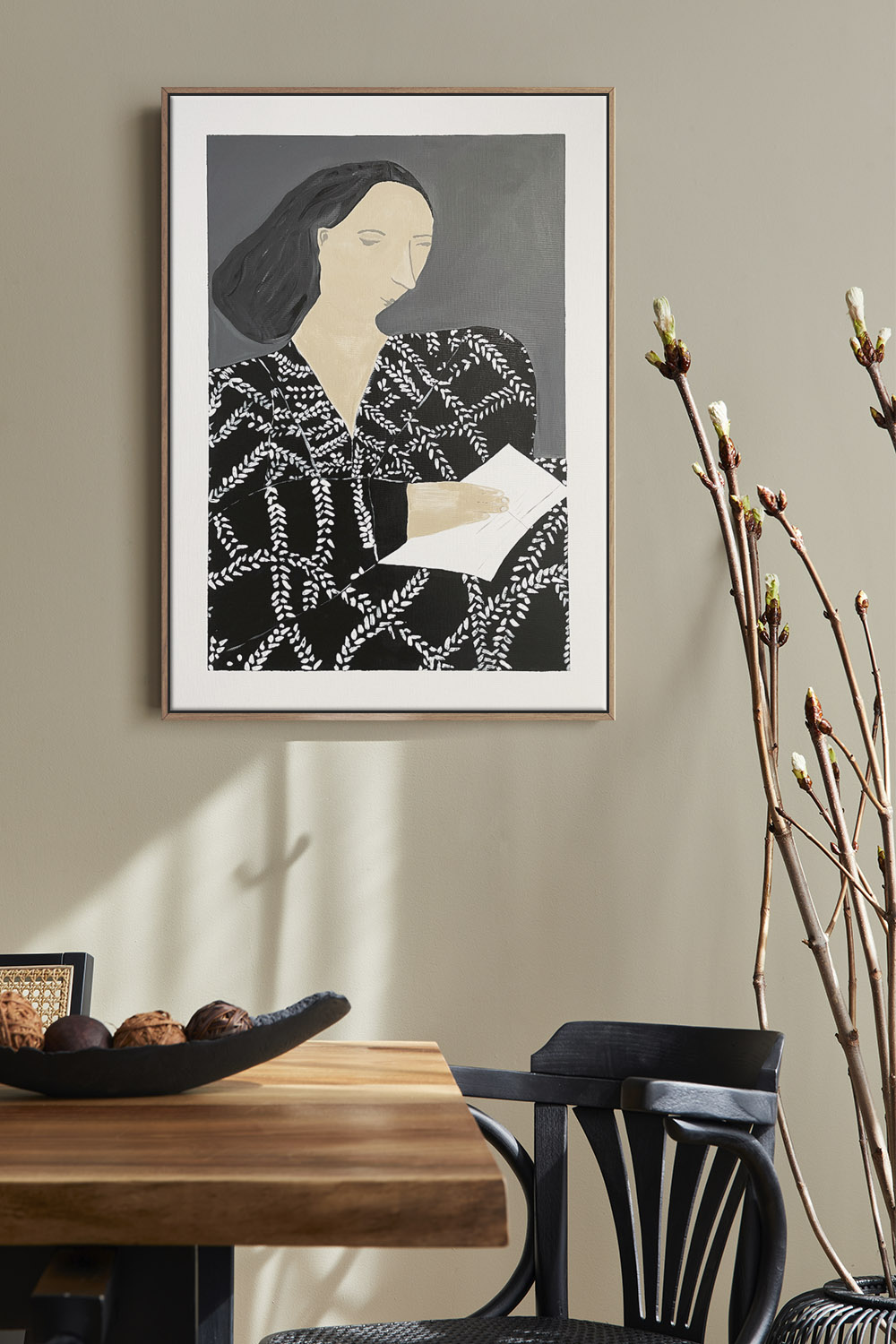 Картина на холсте в обрамлении DECORMARKT ArtWoman №3