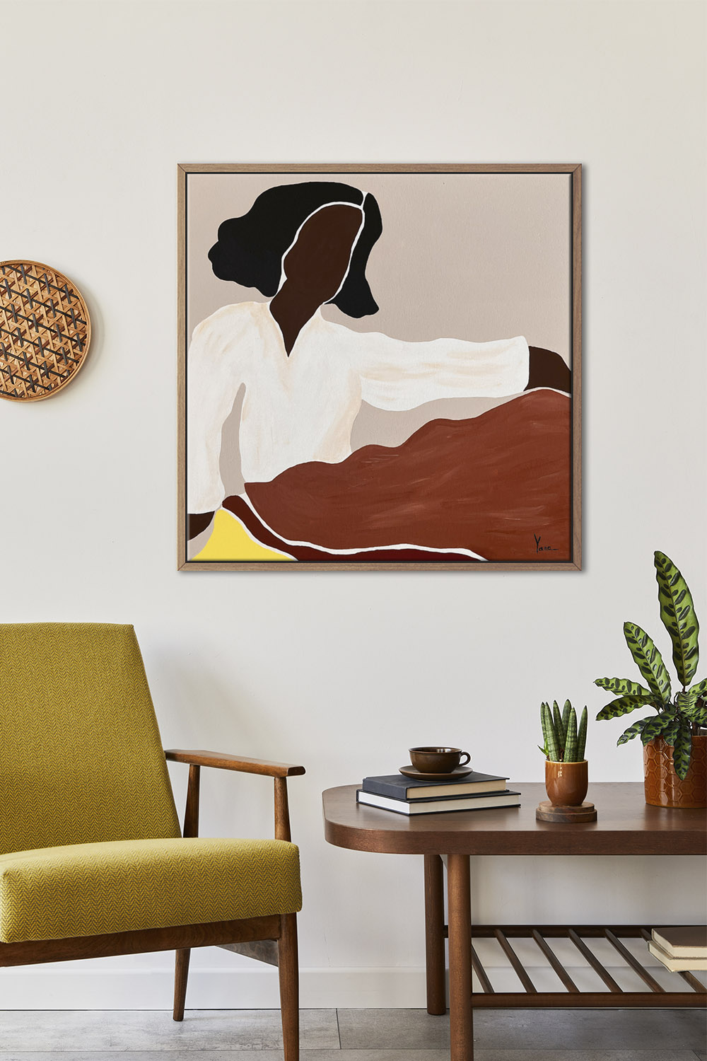 Картина на холсте в обрамлении DECORMARKT ArtWoman №5