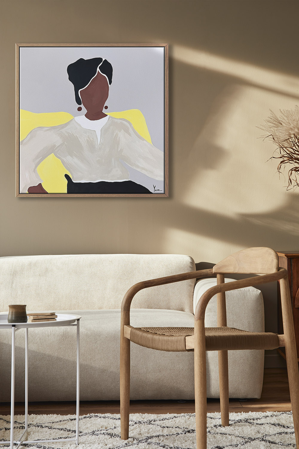 Картина на холсте в обрамлении DECORMARKT ArtWoman №6