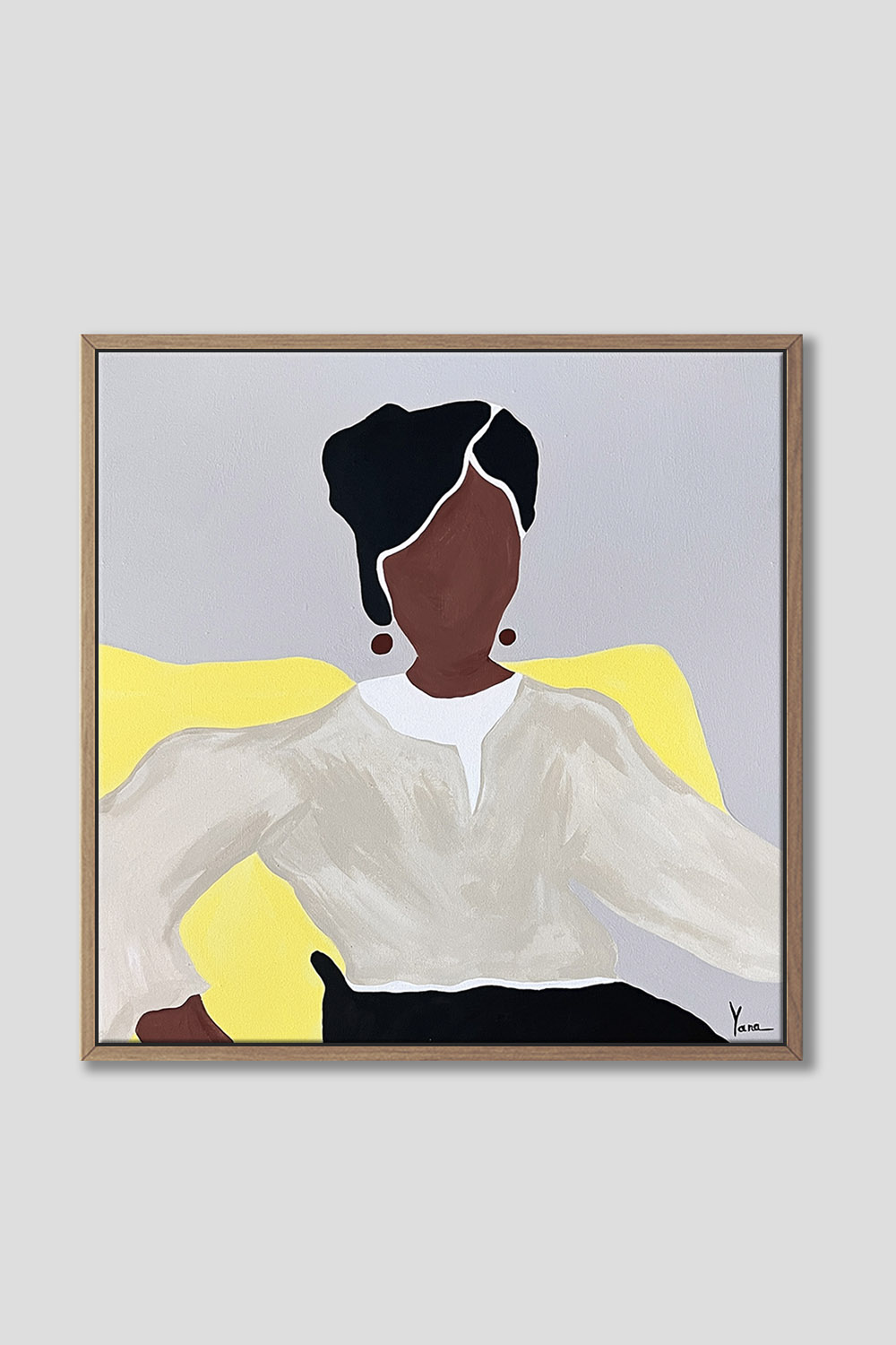 Картина на холсте в обрамлении DECORMARKT ArtWoman №6